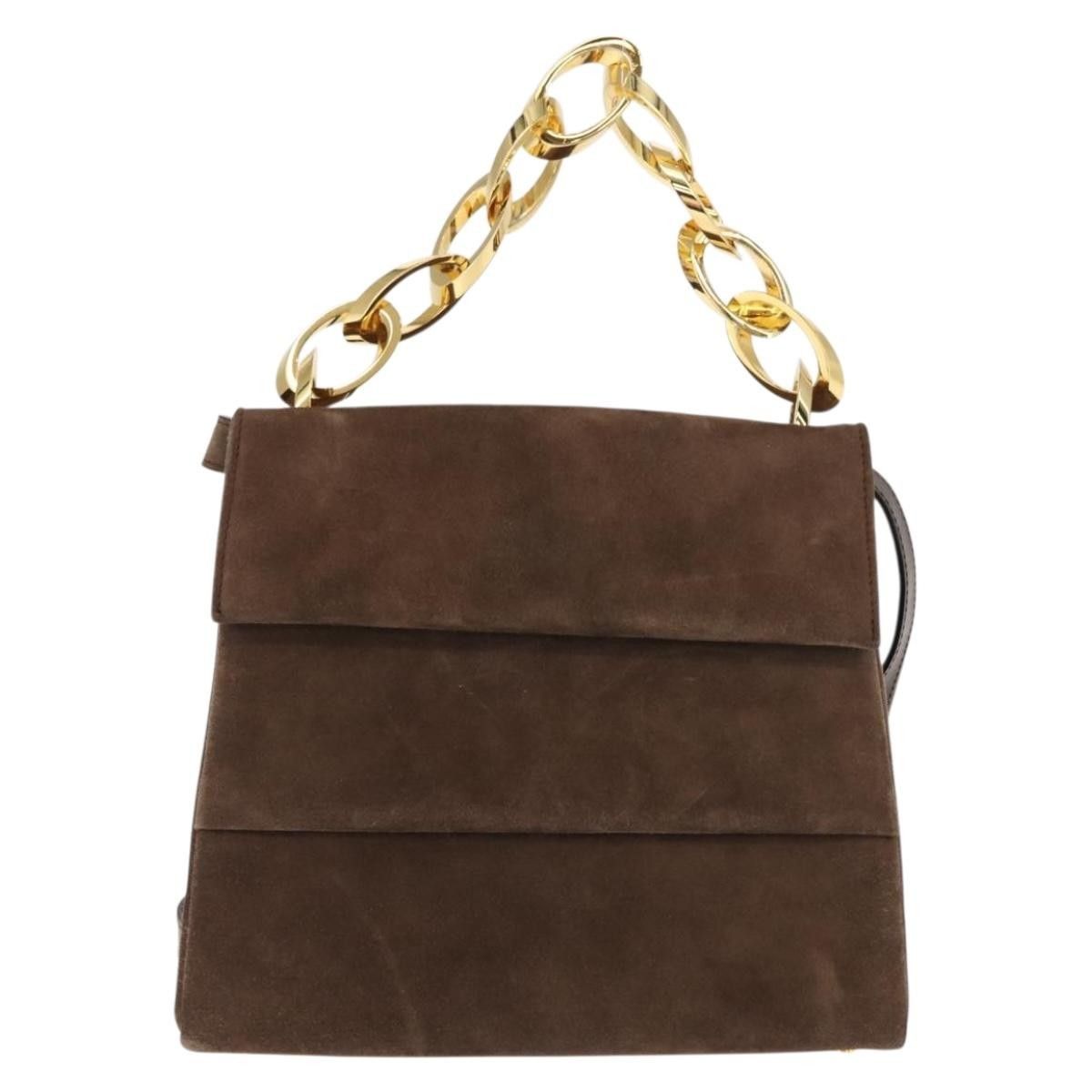 Salvatore Ferragamo Salvatore Ferragamo Vintage Handbag Suede Size ONE SIZE - 18 Thumbnail