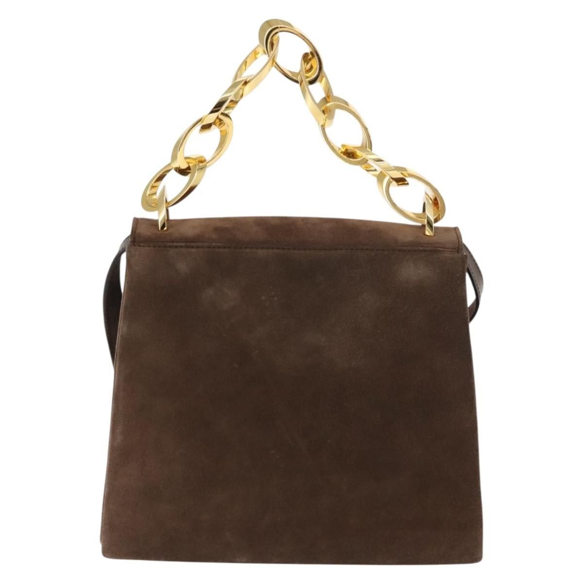 Salvatore Ferragamo Salvatore Ferragamo Vintage Handbag Suede Size ONE SIZE - 2 Thumbnail