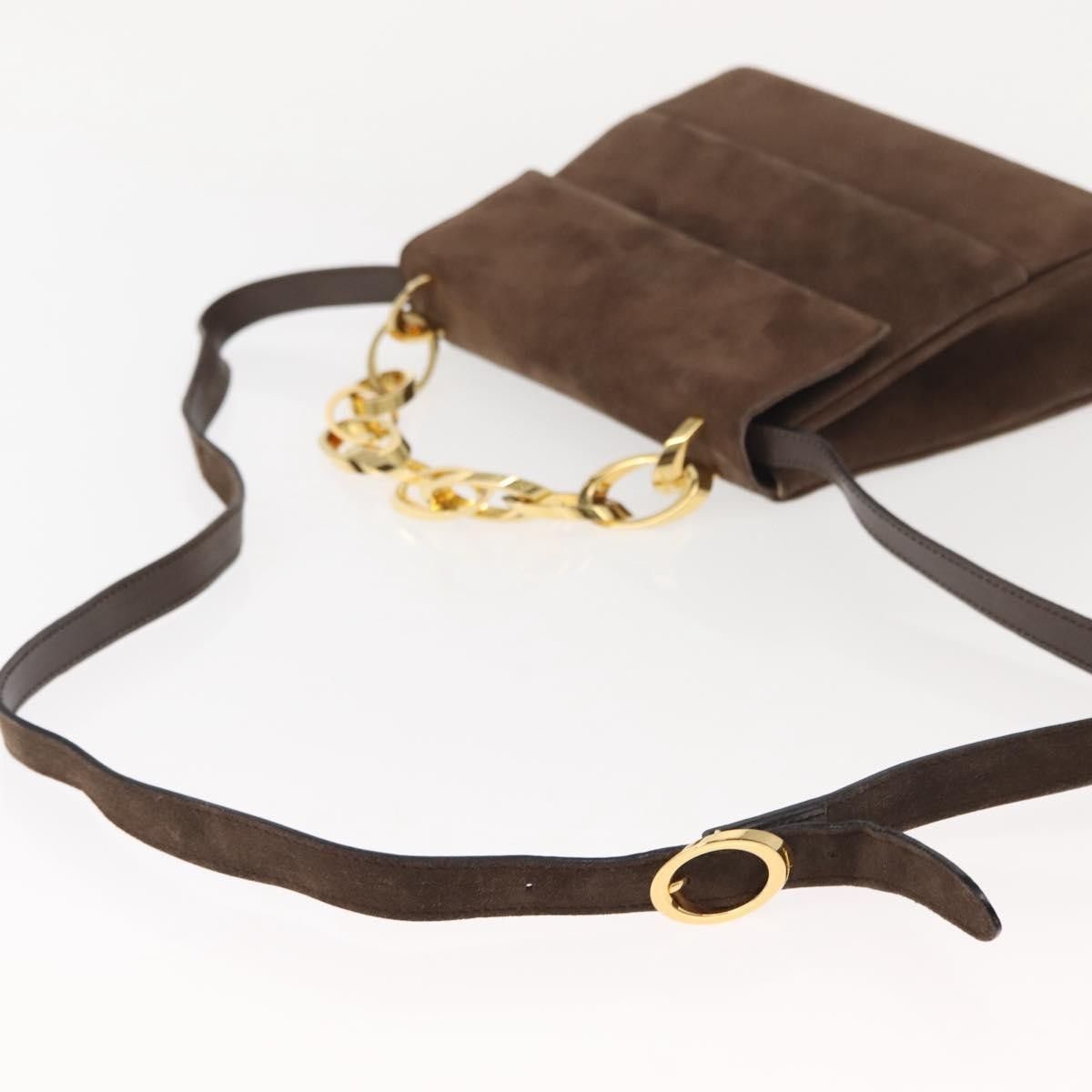 Salvatore Ferragamo Salvatore Ferragamo Vintage Handbag Suede Size ONE SIZE - 15 Thumbnail