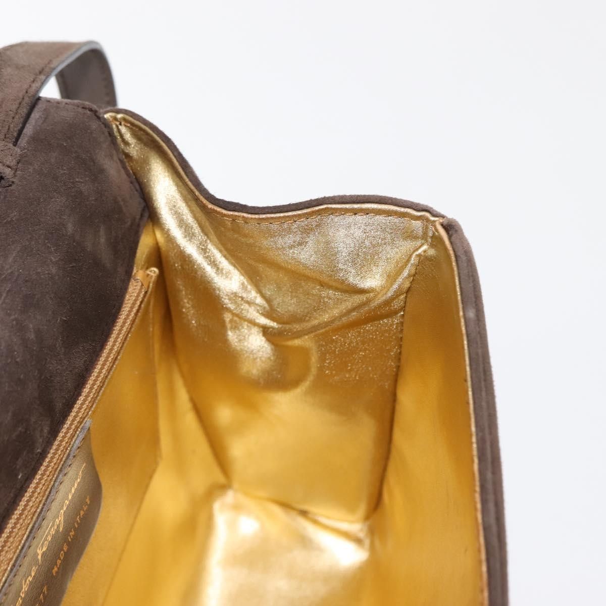 Salvatore Ferragamo Salvatore Ferragamo Vintage Handbag Suede Size ONE SIZE - 20 Thumbnail