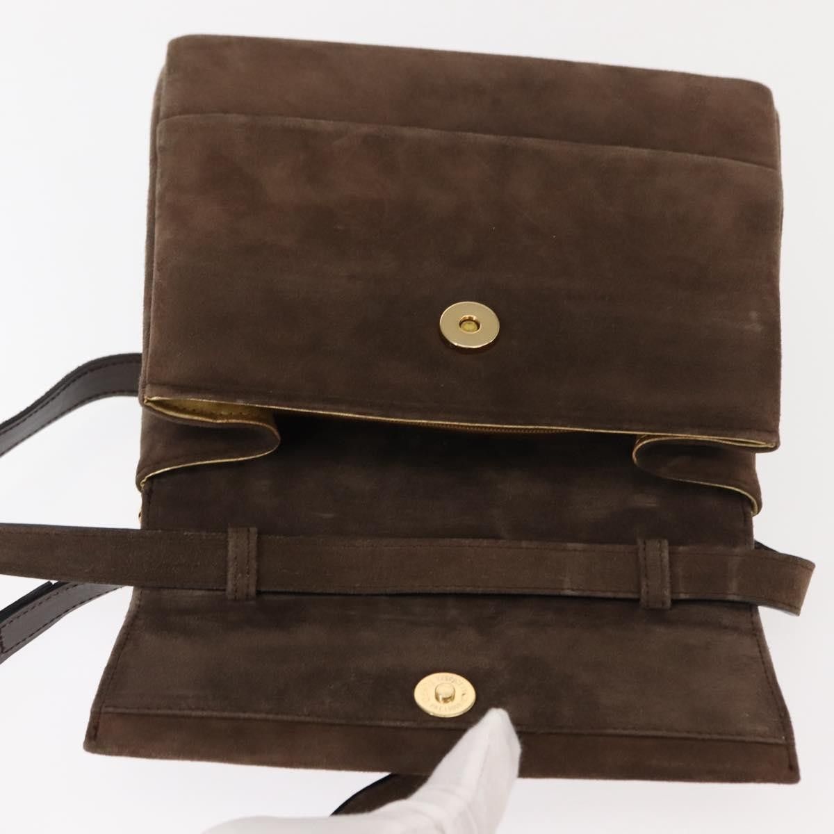Salvatore Ferragamo Salvatore Ferragamo Vintage Handbag Suede Size ONE SIZE - 17 Thumbnail