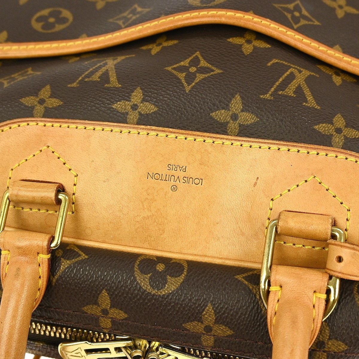 Louis Vuitton Louis Vuitton Deauville Handbag Monogram Canvas Size ONE SIZE - 8 Thumbnail