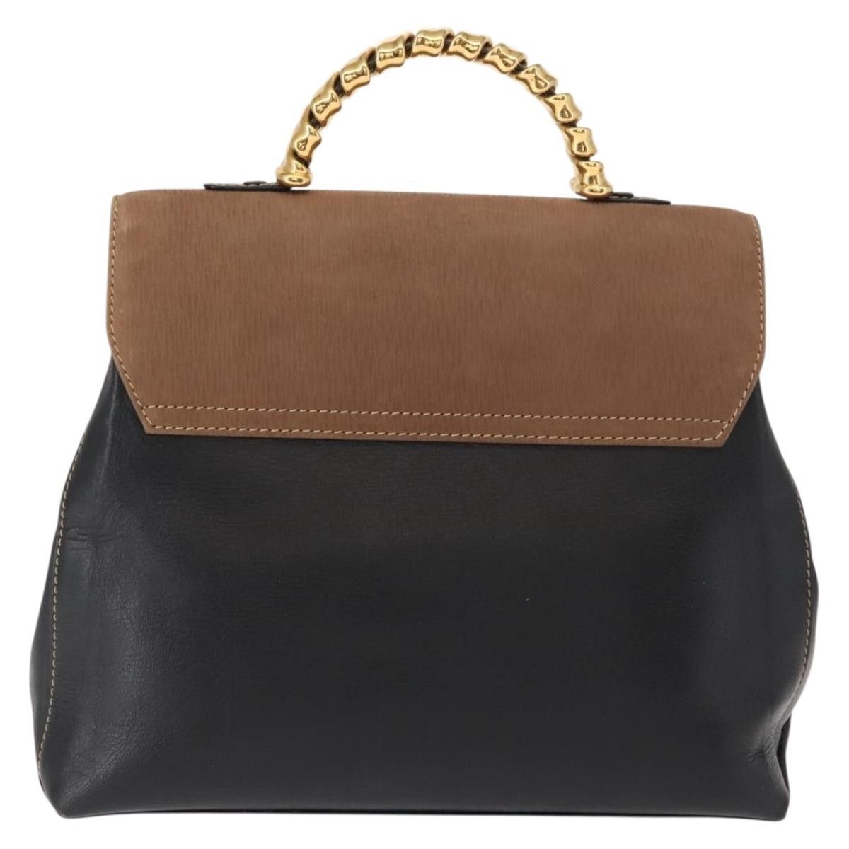 Loewe Loewe Vintage Velazquez Top Handle Bag Leather Size ONE SIZE - 2 Thumbnail
