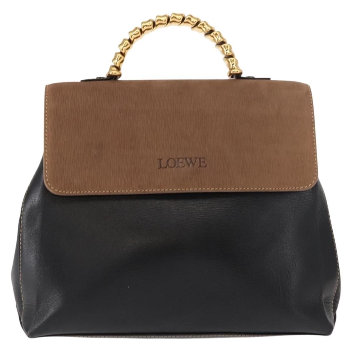 Loewe Loewe Vintage Velazquez Top Handle Bag Leather Size ONE SIZE - 18 Thumbnail