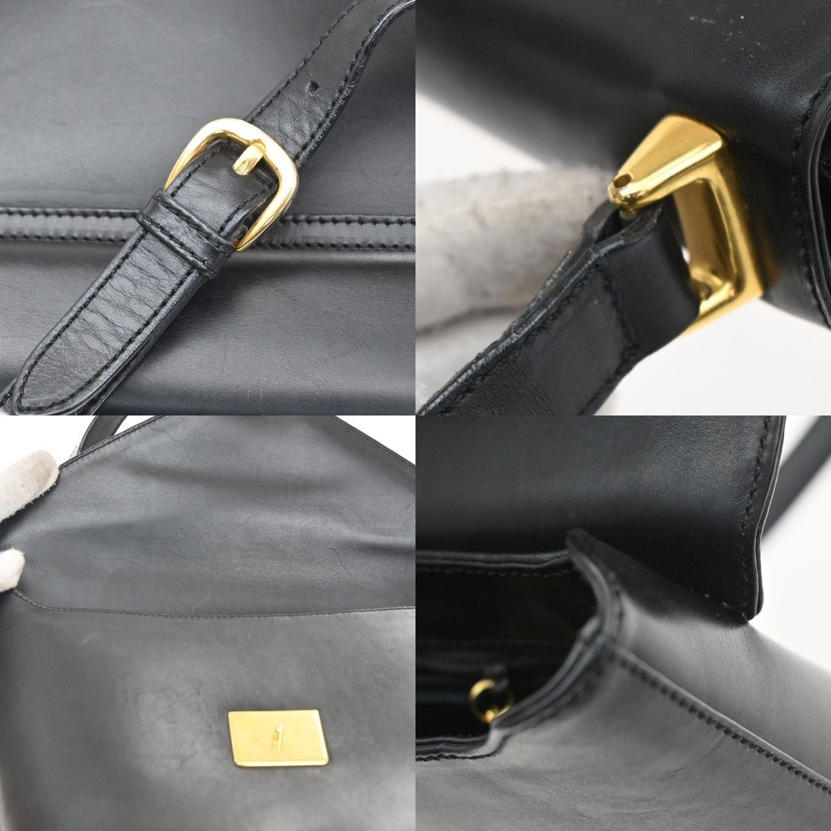 Salvatore Ferragamo Salvatore Ferragamo Vintage Leather Size ONE SIZE - 11 Thumbnail