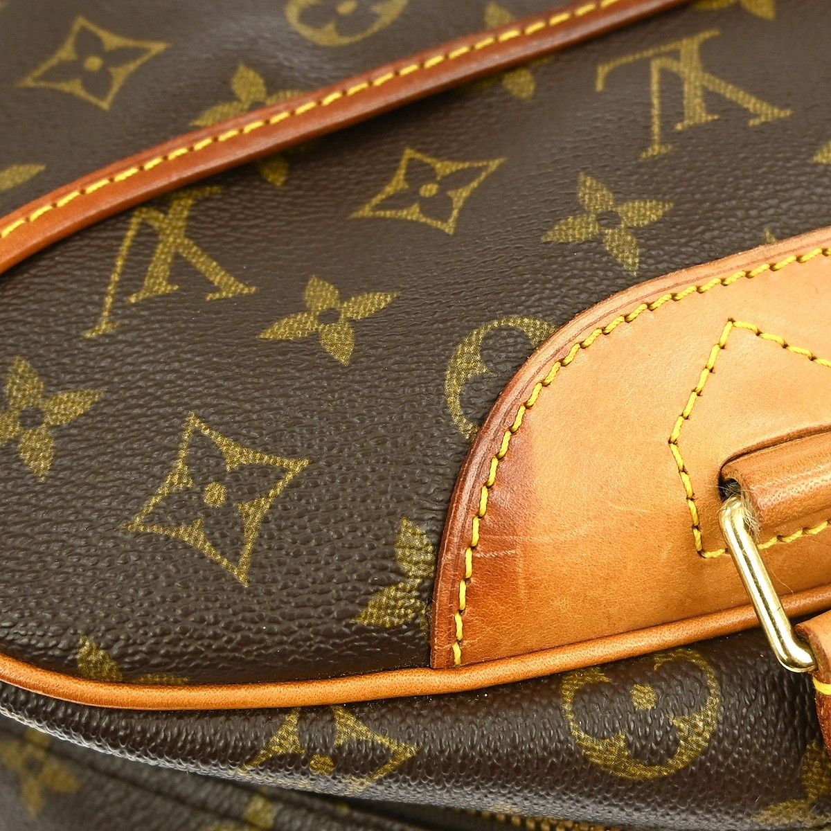 Louis Vuitton Louis Vuitton Deauville Handbag Monogram Canvas Size ONE SIZE - 8 Thumbnail
