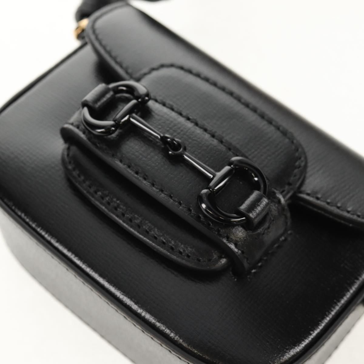 Gucci Gucci Vintage Horsebit Shoulder bag Leather Size ONE SIZE - 18 Thumbnail