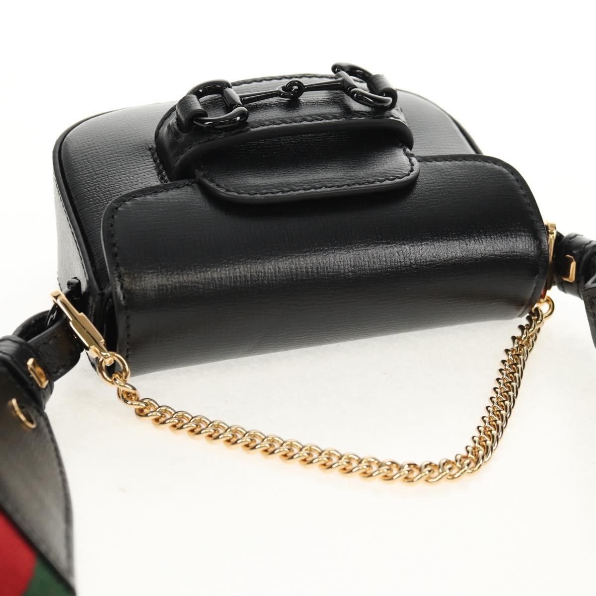 Gucci Gucci Vintage Horsebit Shoulder bag Leather Size ONE SIZE - 12 Thumbnail