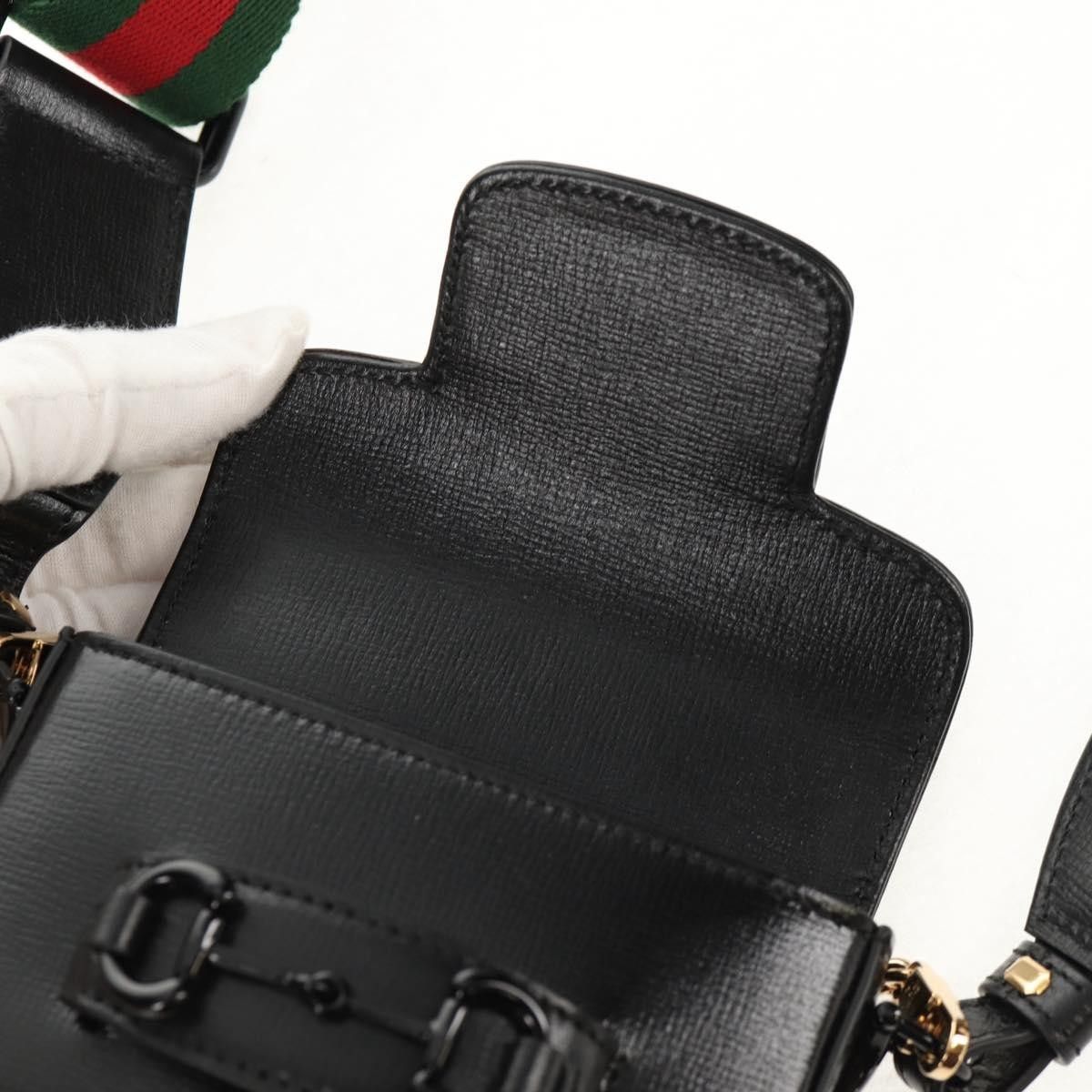 Gucci Gucci Vintage Horsebit Shoulder bag Leather Size ONE SIZE - 19 Thumbnail