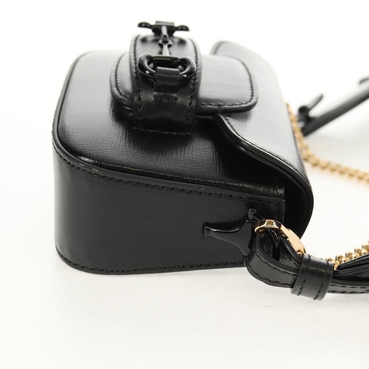 Gucci Gucci Vintage Horsebit Shoulder bag Leather Size ONE SIZE - 4 Thumbnail