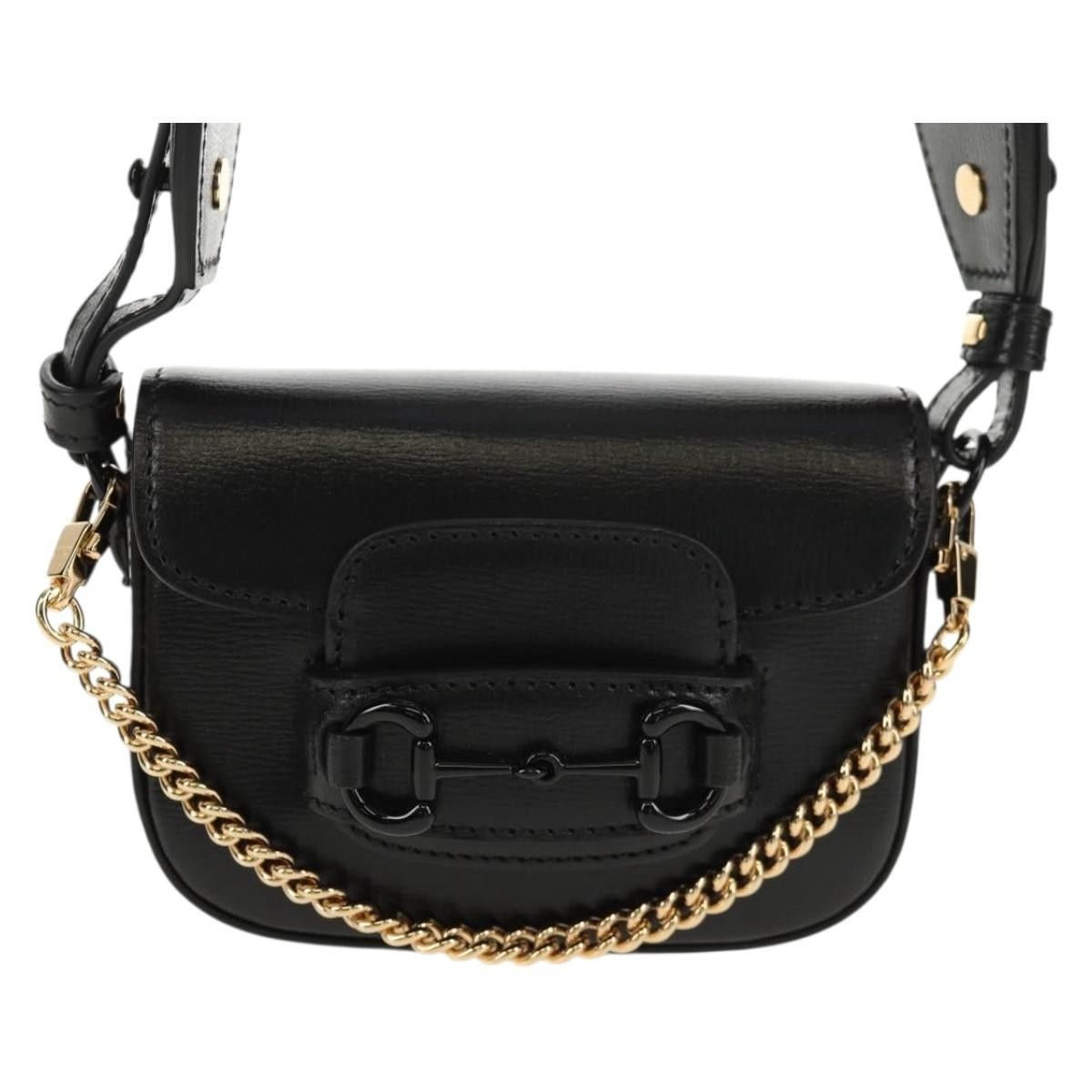 Gucci Gucci Vintage Horsebit Shoulder bag Leather Size ONE SIZE - 24 Thumbnail