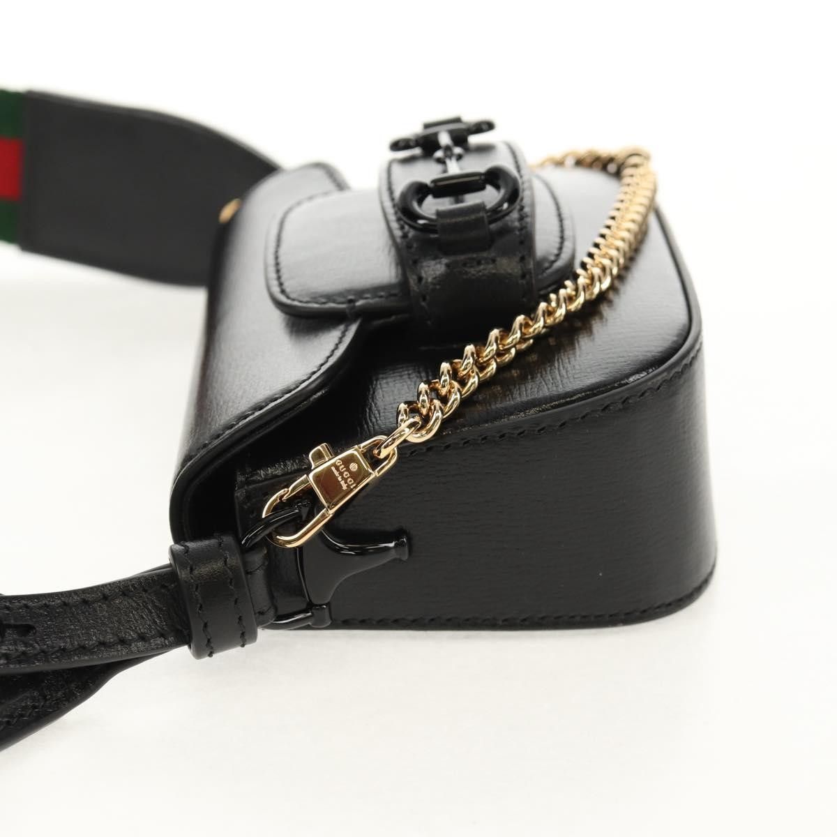 Gucci Gucci Vintage Horsebit Shoulder bag Leather Size ONE SIZE - 3 Thumbnail
