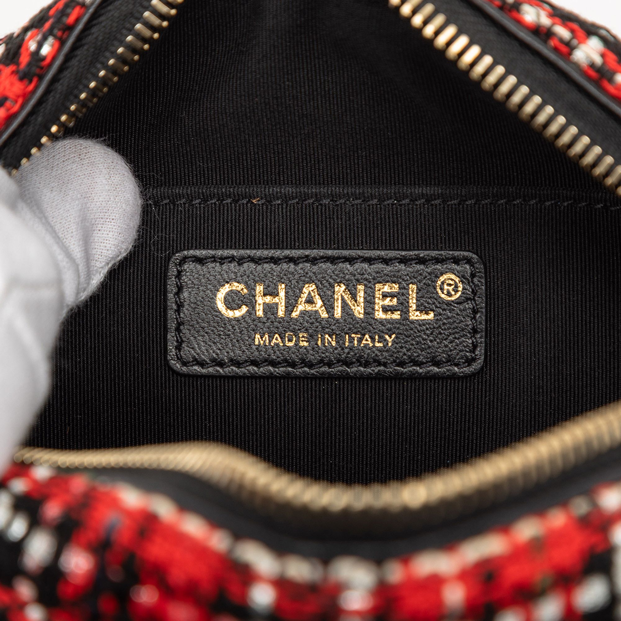 Chanel Chanel Tweed and Lambskin Coco Midnight Camera Bag Size ONE SIZE - 5 Thumbnail