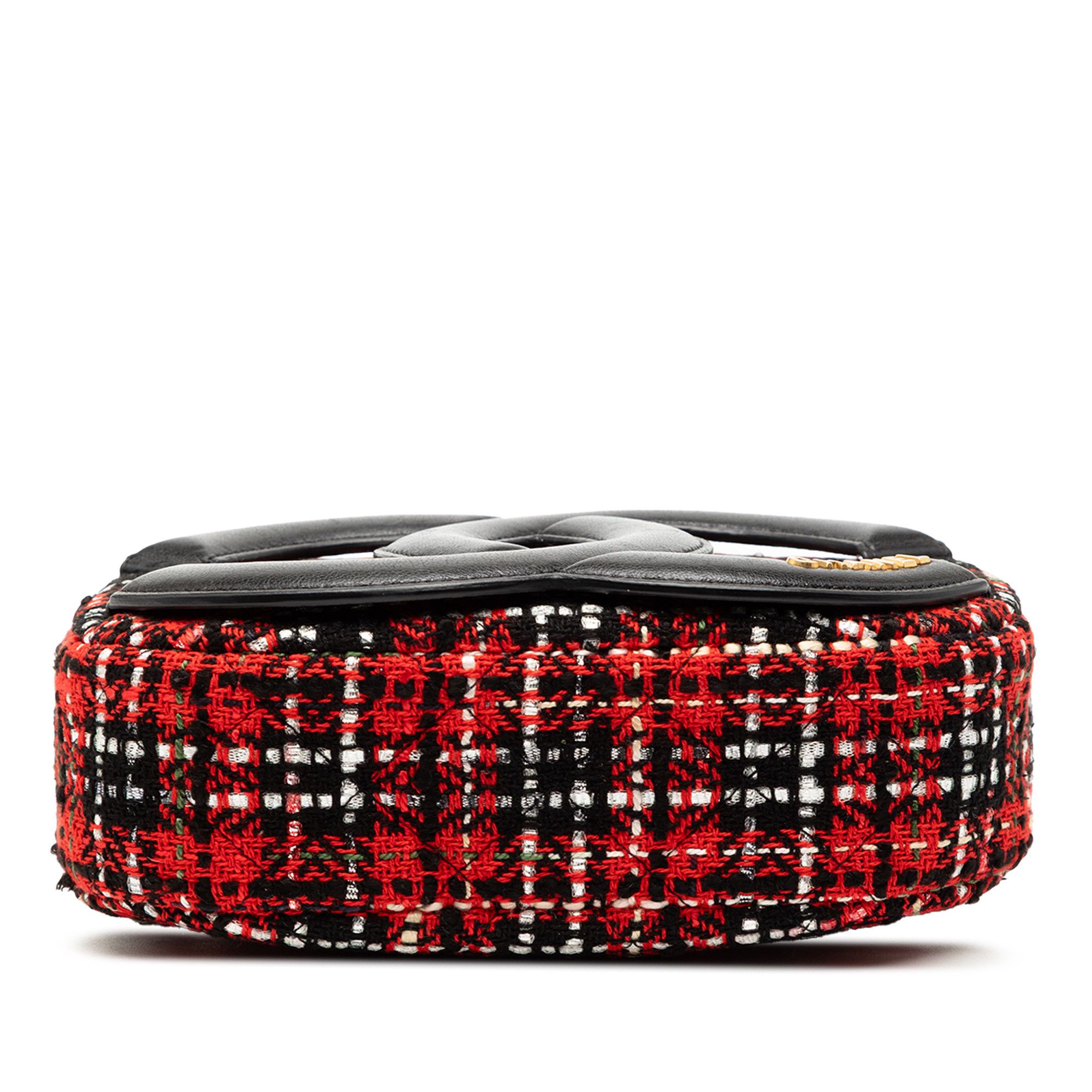 Chanel Chanel Tweed and Lambskin Coco Midnight Camera Bag Size ONE SIZE - 3 Thumbnail