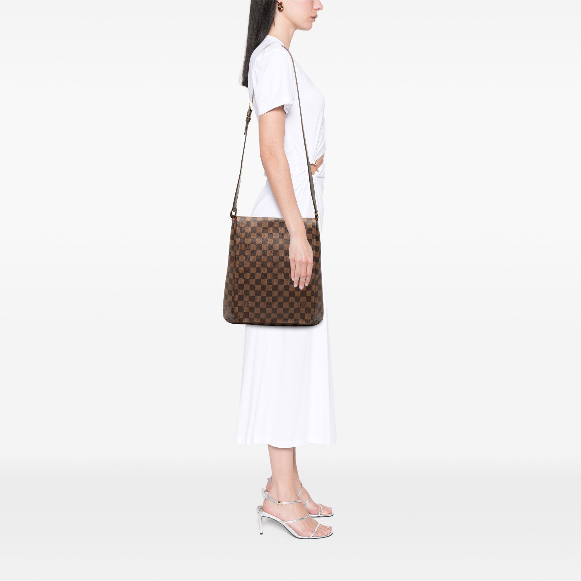 Louis Vuitton Louis Vuitton Damier Ebene Musette Salsa GM Size ONE SIZE - 7 Thumbnail