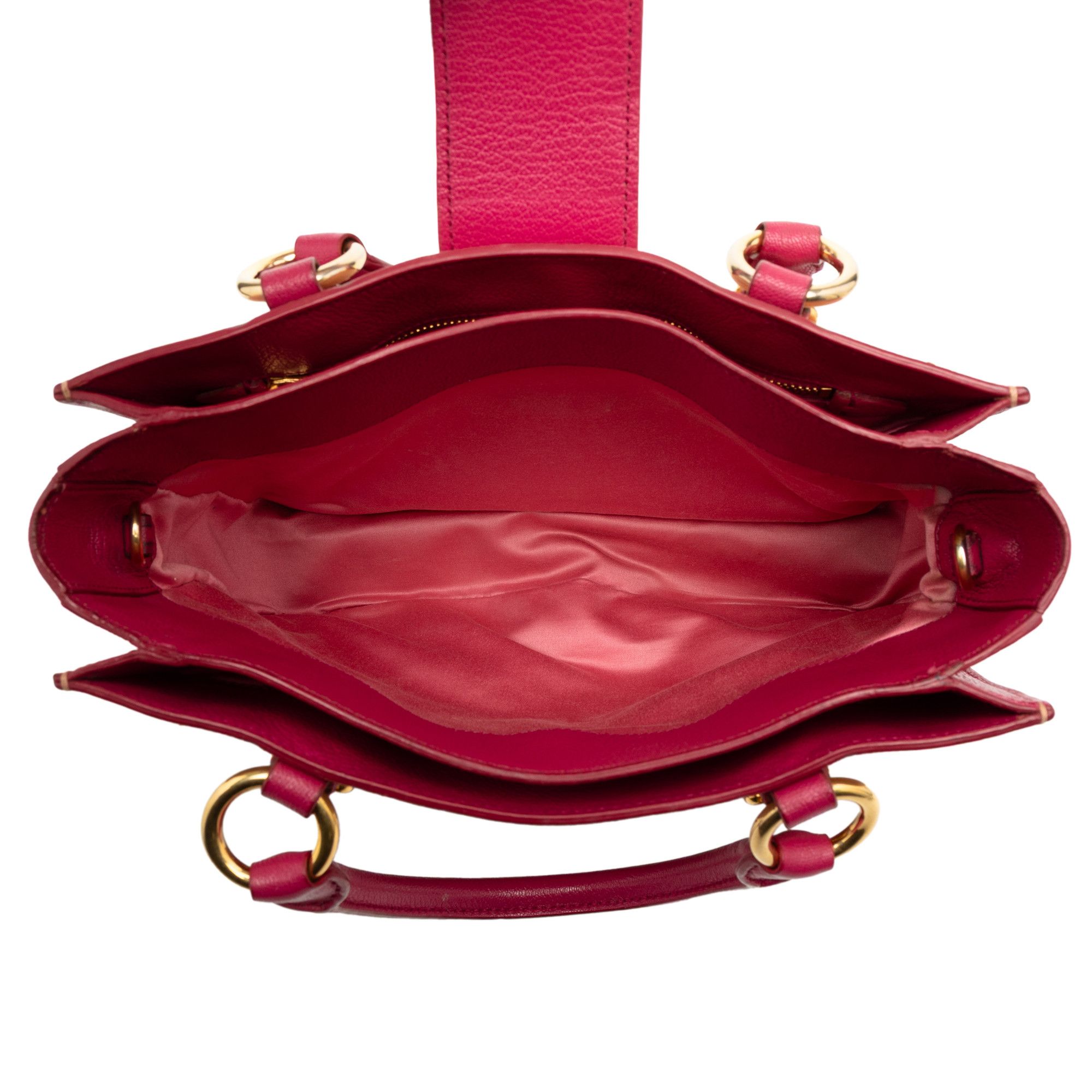 Miu Miu Miu Miu Bicolor Goatskin Madras Satchel Size ONE SIZE - 4 Thumbnail