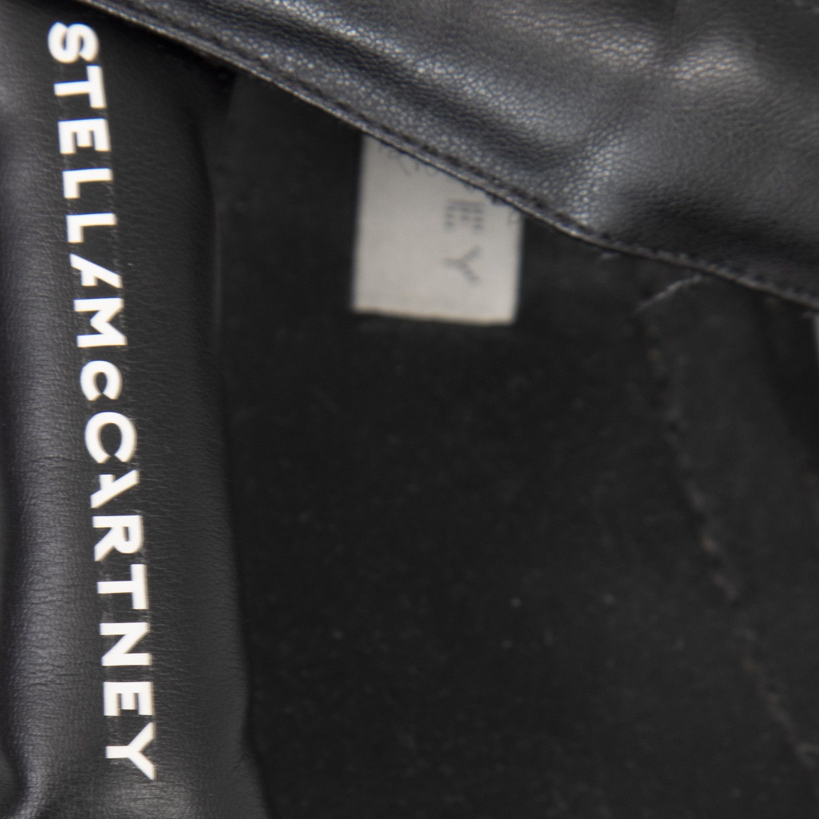 Stella McCartney Black Hemera Logo Sandals Size US 7 / IT 37 - 6 Thumbnail