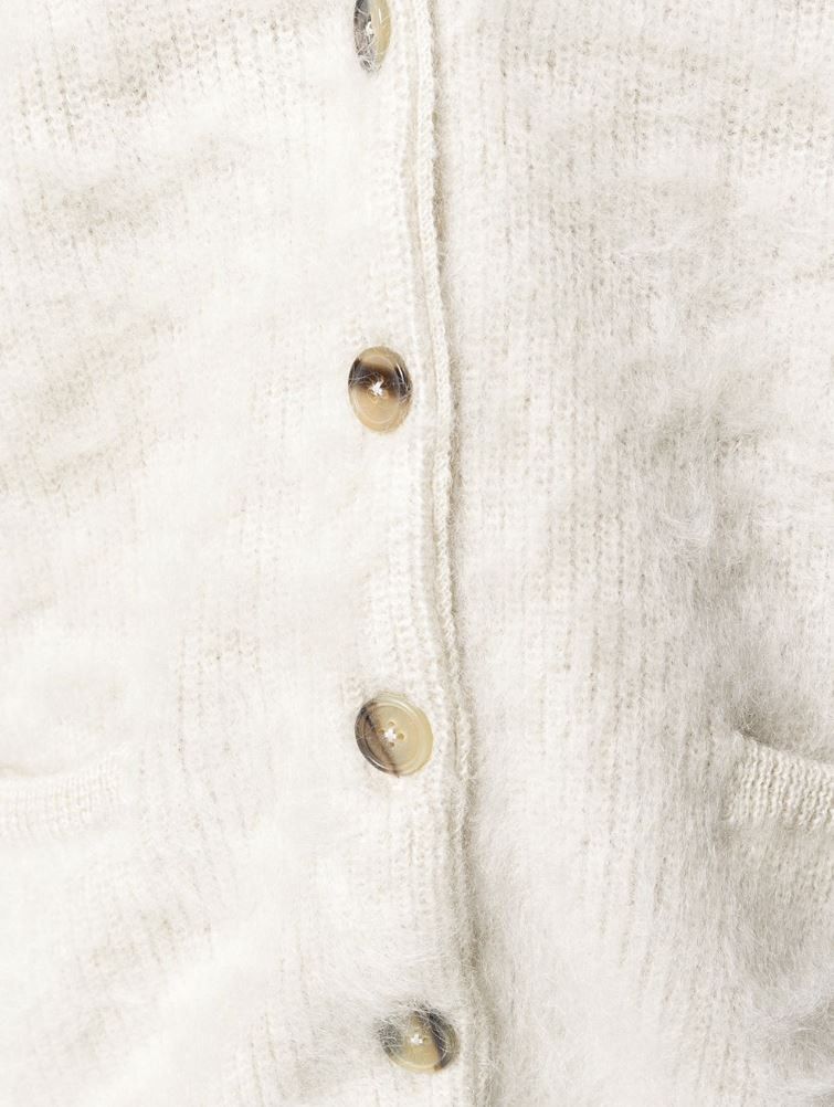 Maison Margiela Mohair Oversized Slouchy Fuzzy Cardigan Cobain Size US M / EU 48-50 / 2 - 12 Thumbnail