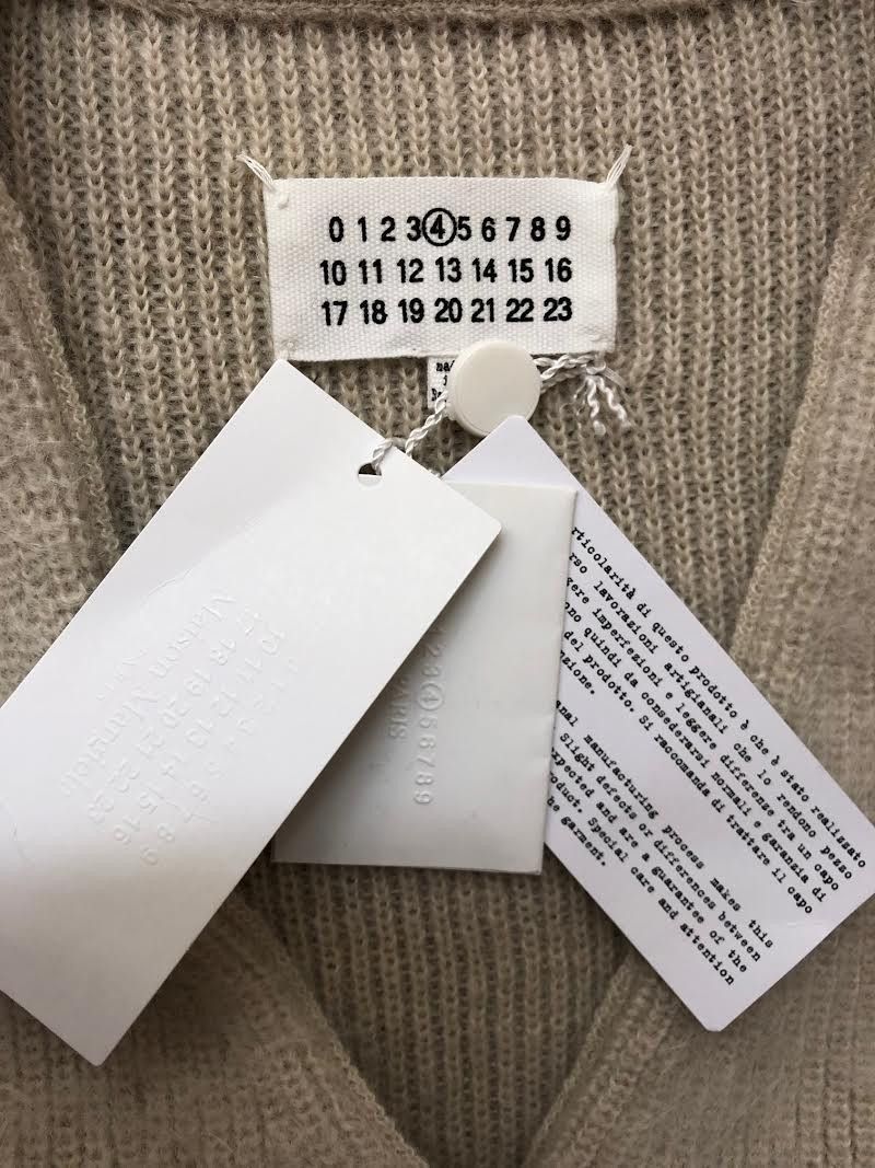 Maison Margiela Mohair Oversized Slouchy Fuzzy Cardigan Cobain Size US M / EU 48-50 / 2 - 5 Thumbnail