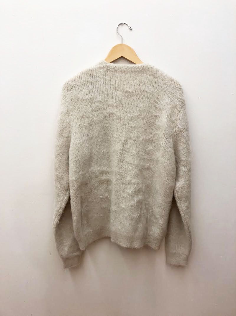 Maison Margiela Mohair Oversized Slouchy Fuzzy Cardigan Cobain Size US M / EU 48-50 / 2 - 3 Thumbnail