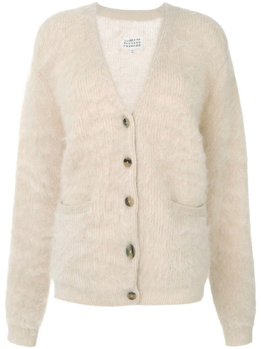 Mohair Oversized Slouchy Fuzzy Cardigan Cobain