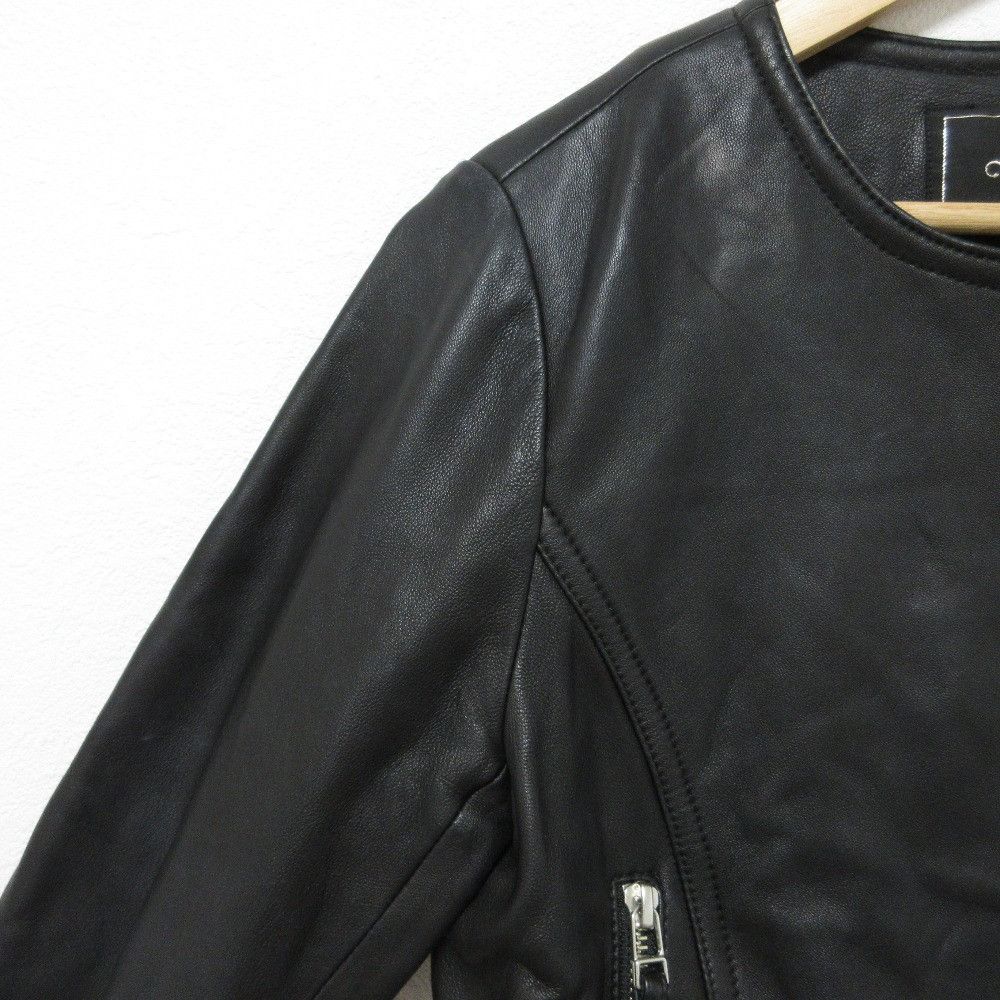 Other Other GRACE CONTINENTAL Lace Up Riders Jacket Blouson Leather Outerwear DUTY FREE for USA Size ONE SIZE - 5 Thumbnail