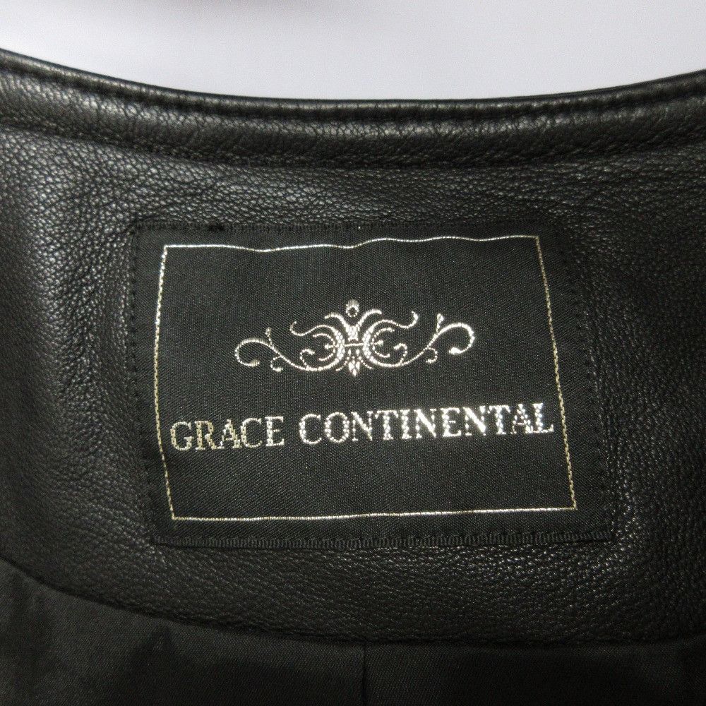 Other Other GRACE CONTINENTAL Lace Up Riders Jacket Blouson Leather Outerwear DUTY FREE for USA Size ONE SIZE - 7 Thumbnail