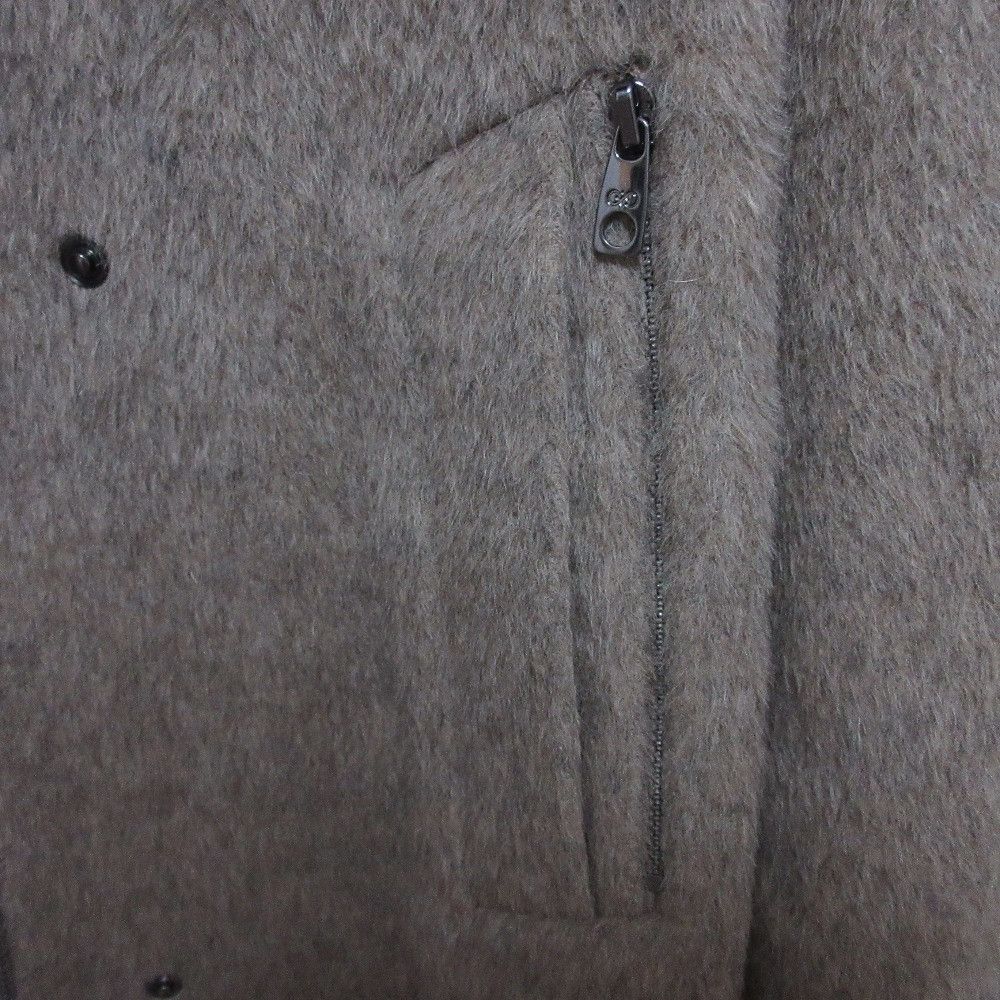 Other Other Cole Haan Alpaca Big Collar Shaggy Coat Natural Material Outerwear DUTY FREE for USA Size ONE SIZE - 8 Thumbnail