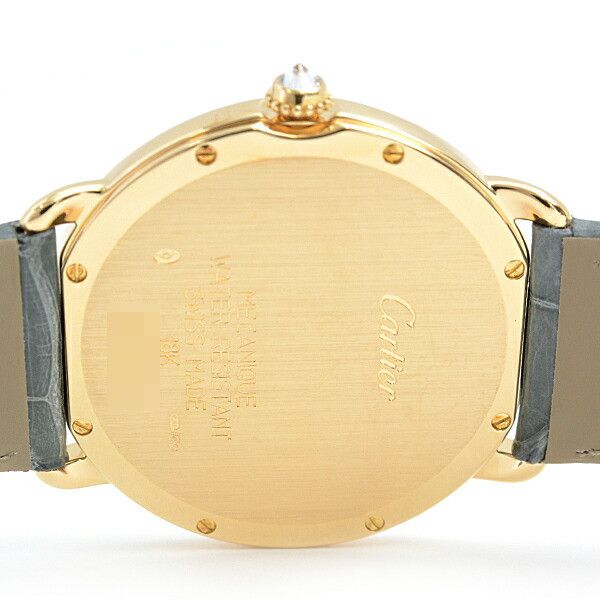 Cartier Cartier Cartier Silver Dial Ronde Louis Cartier Watch Metal Other DUTY FREE for USA Size ONE SIZE - 4 Thumbnail