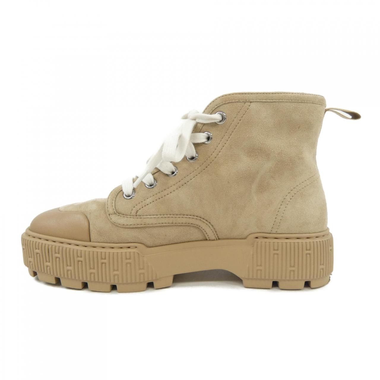 Hermes Hermes Hermes Itineraire Chevre Velours Calfskin Boots Leather Shoes DUTY FREE for USA Size ONE SIZE - 2 Thumbnail