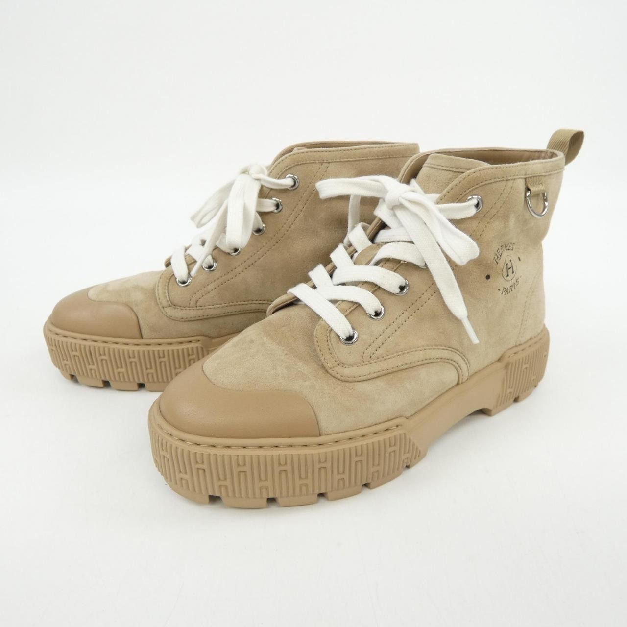 Hermes Hermes Hermes Itineraire Chevre Velours Calfskin Boots Leather Shoes DUTY FREE for USA Size ONE SIZE - 3 Thumbnail