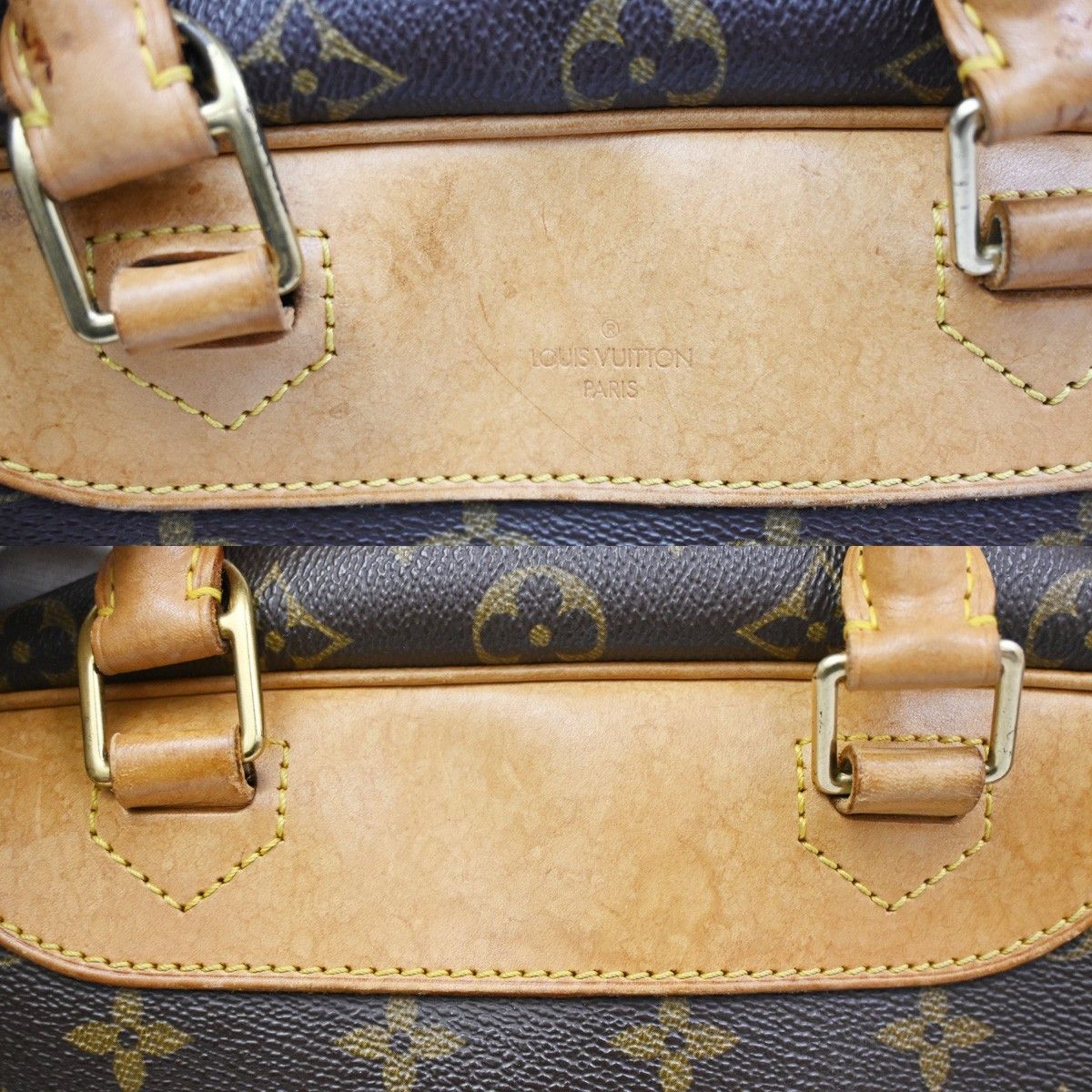 Louis Vuitton Louis Vuitton Deauville Handbag Monogram Canvas Size ONE SIZE - 10 Thumbnail