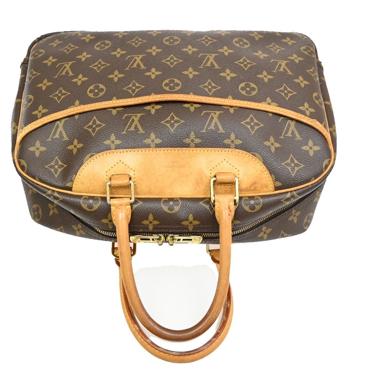 Louis Vuitton Louis Vuitton Deauville Handbag Monogram Canvas Size ONE SIZE - 8 Thumbnail