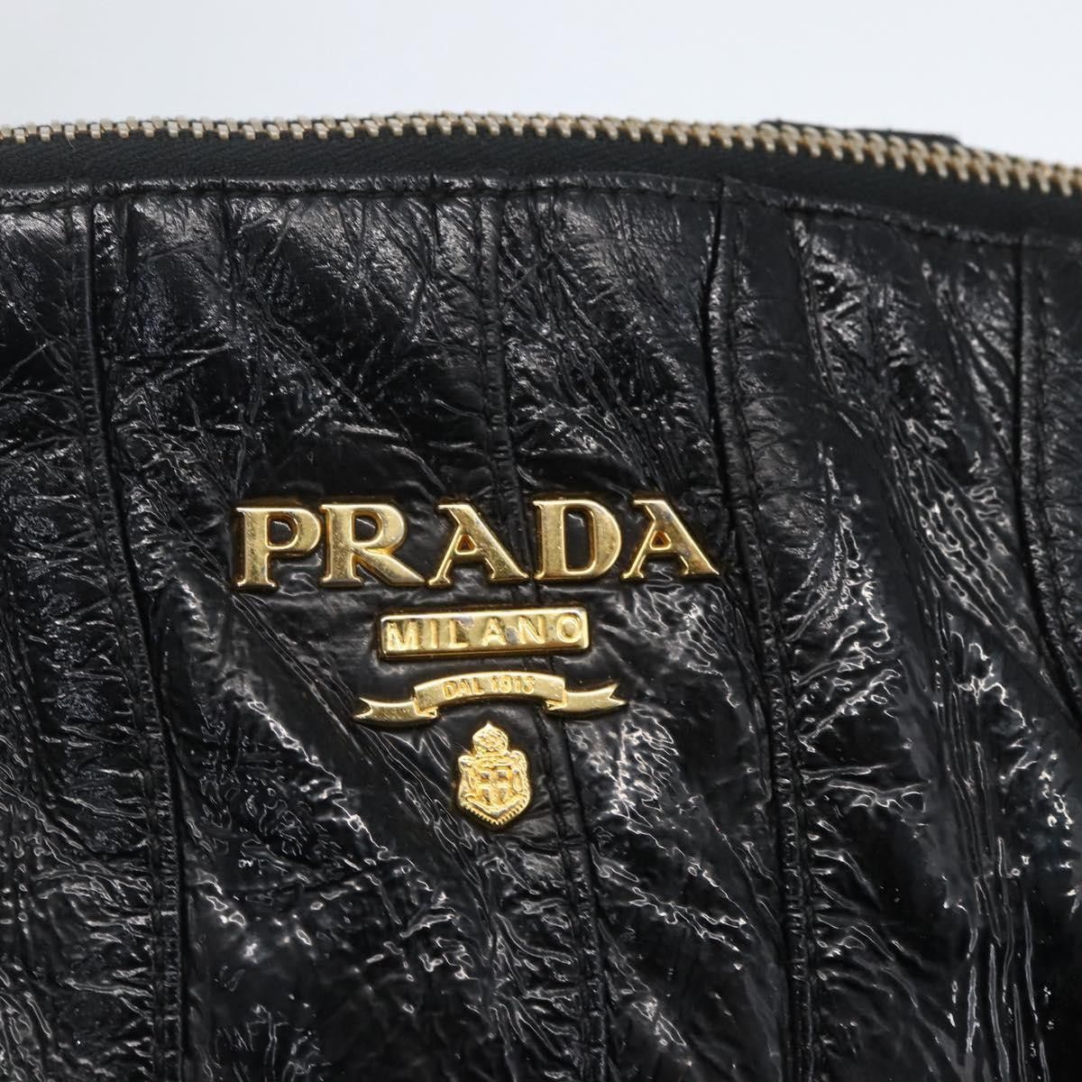 Prada Prada Waves Hobo Leather and Tessuto Size ONE SIZE - 16 Thumbnail