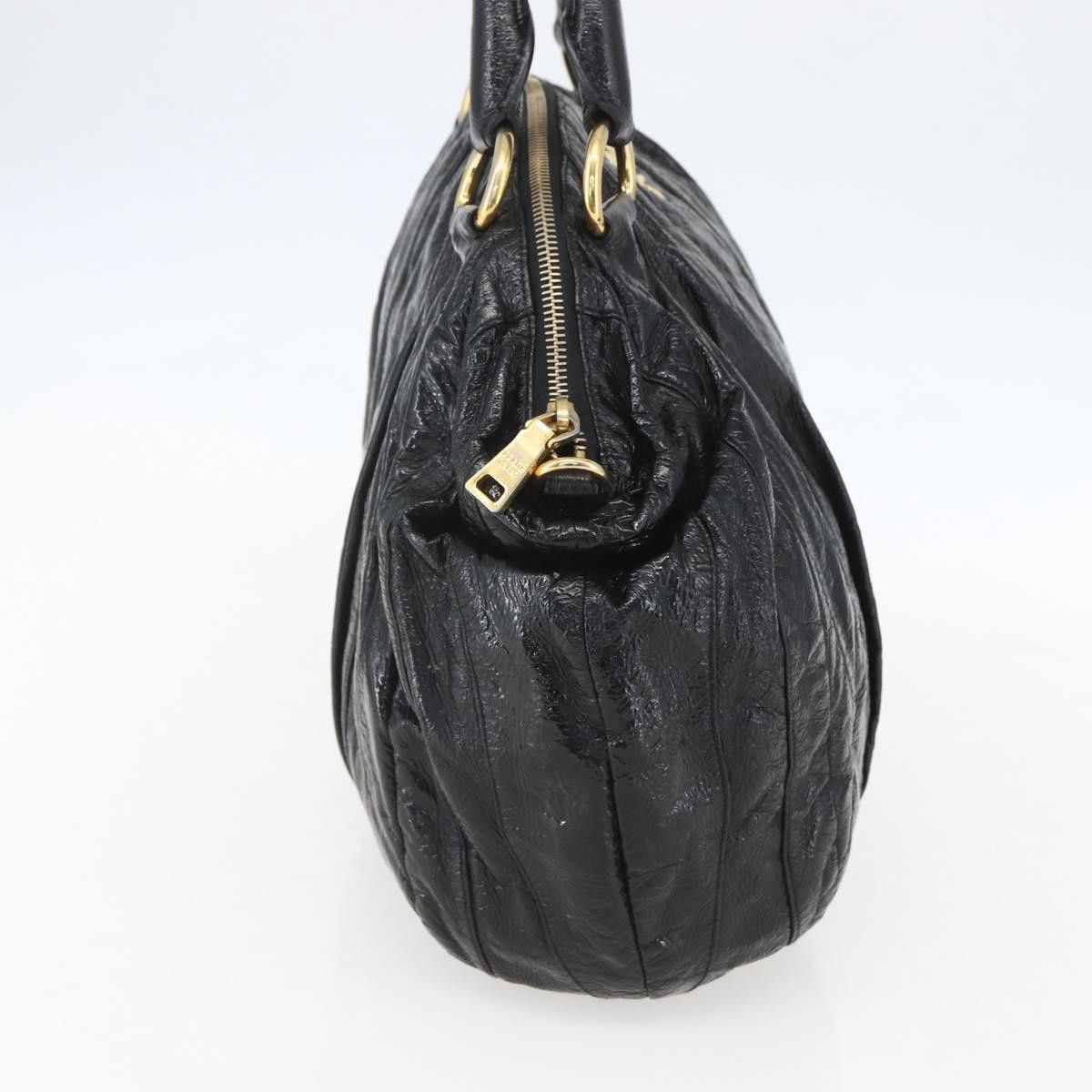 Prada Prada Waves Hobo Leather and Tessuto Size ONE SIZE - 3 Thumbnail