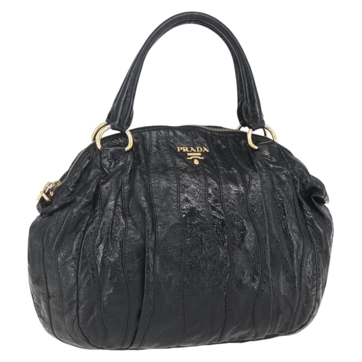 Prada Prada Waves Hobo Leather and Tessuto Size ONE SIZE - 24 Thumbnail