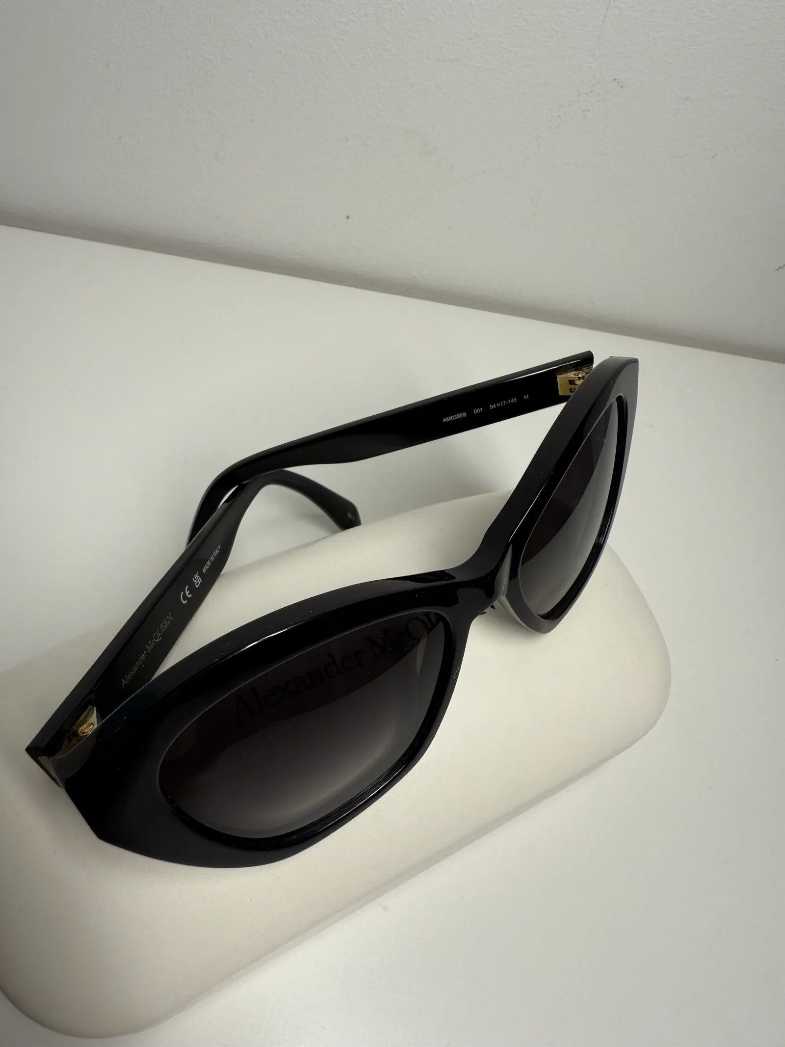 Alexander McQueen Alexander McQueen Am0355 Sunglasses Size ONE SIZE - 3 Thumbnail