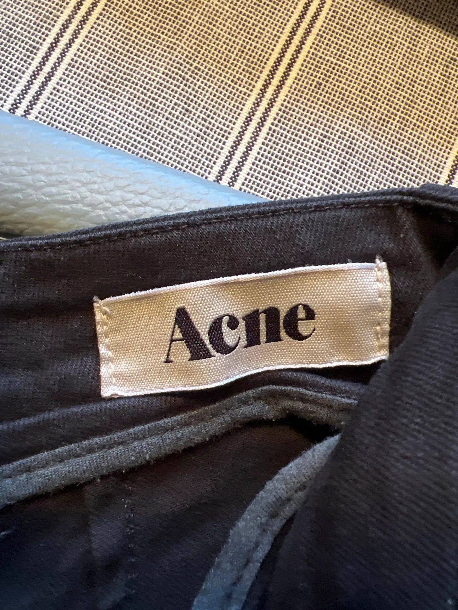 Acne Studios Acne Studios SKIN WET BLACK Pants Size 27" / US 4 / IT 40 - 2 Thumbnail