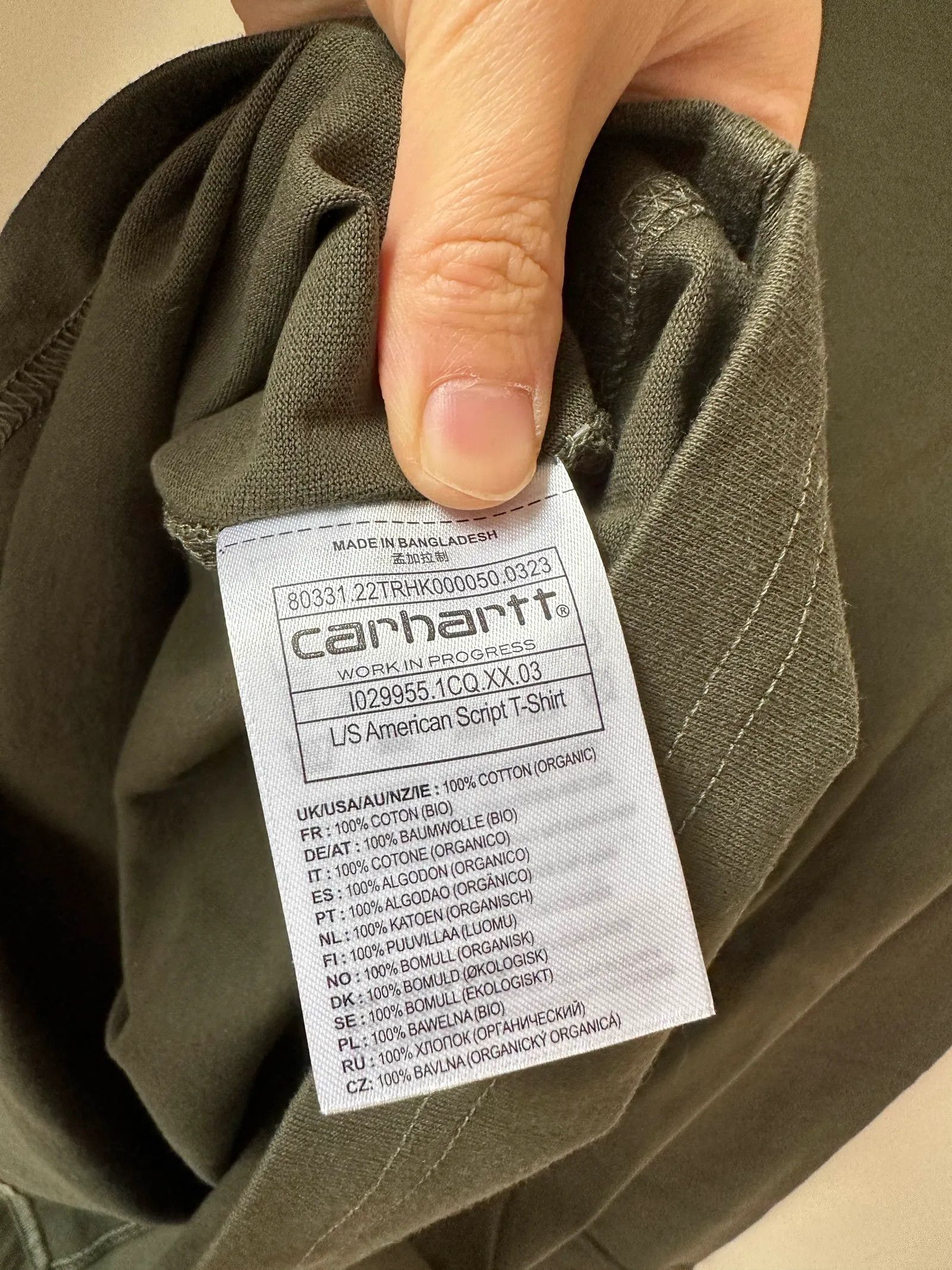 Carhartt Carhartt T-shirt Size US S / EU 44-46 / 1 - 5 Thumbnail