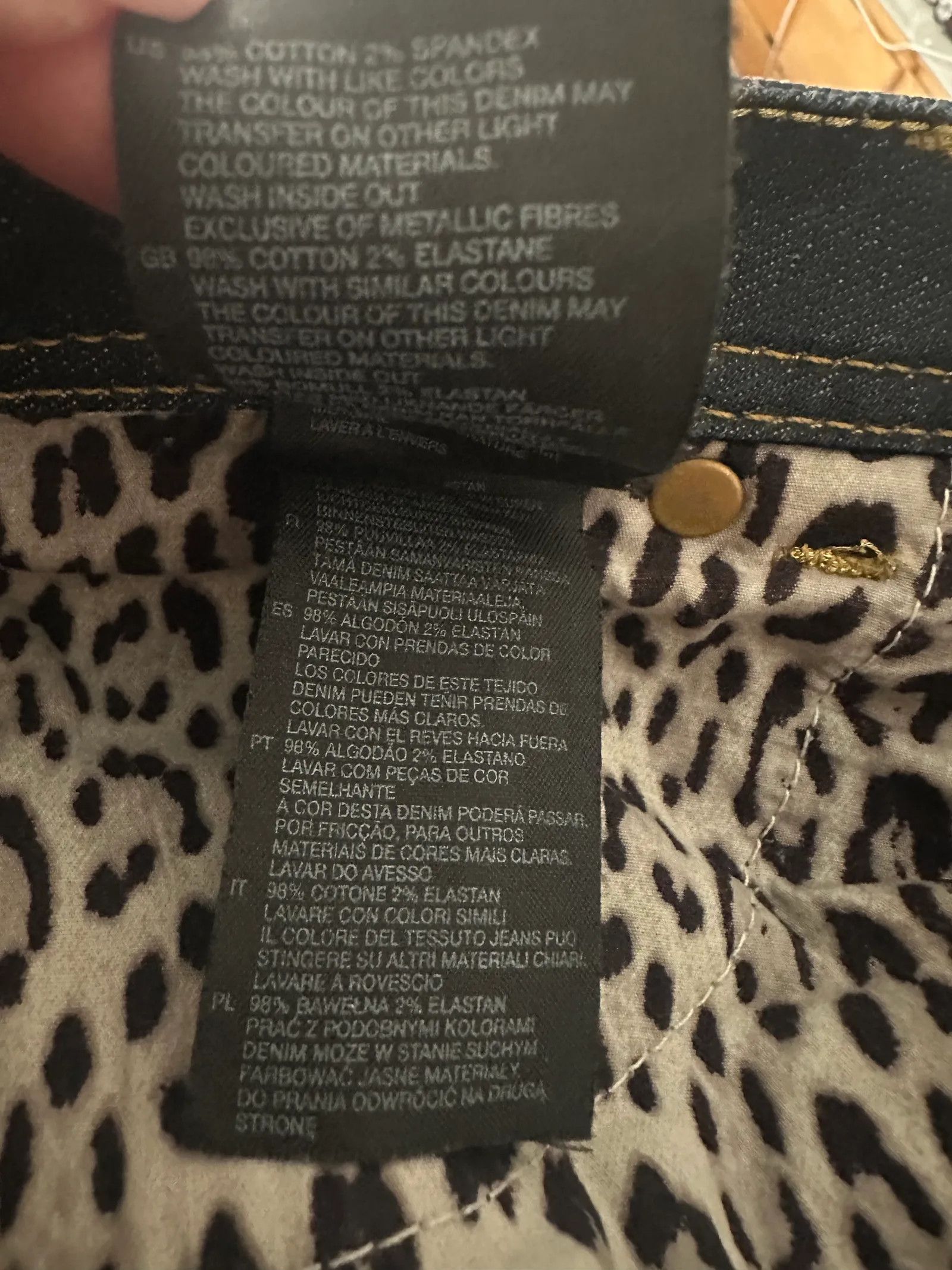 Roberto Cavalli Roberto Cavalli Jeans Size 28" / US 6 / IT 42 - 4 Thumbnail