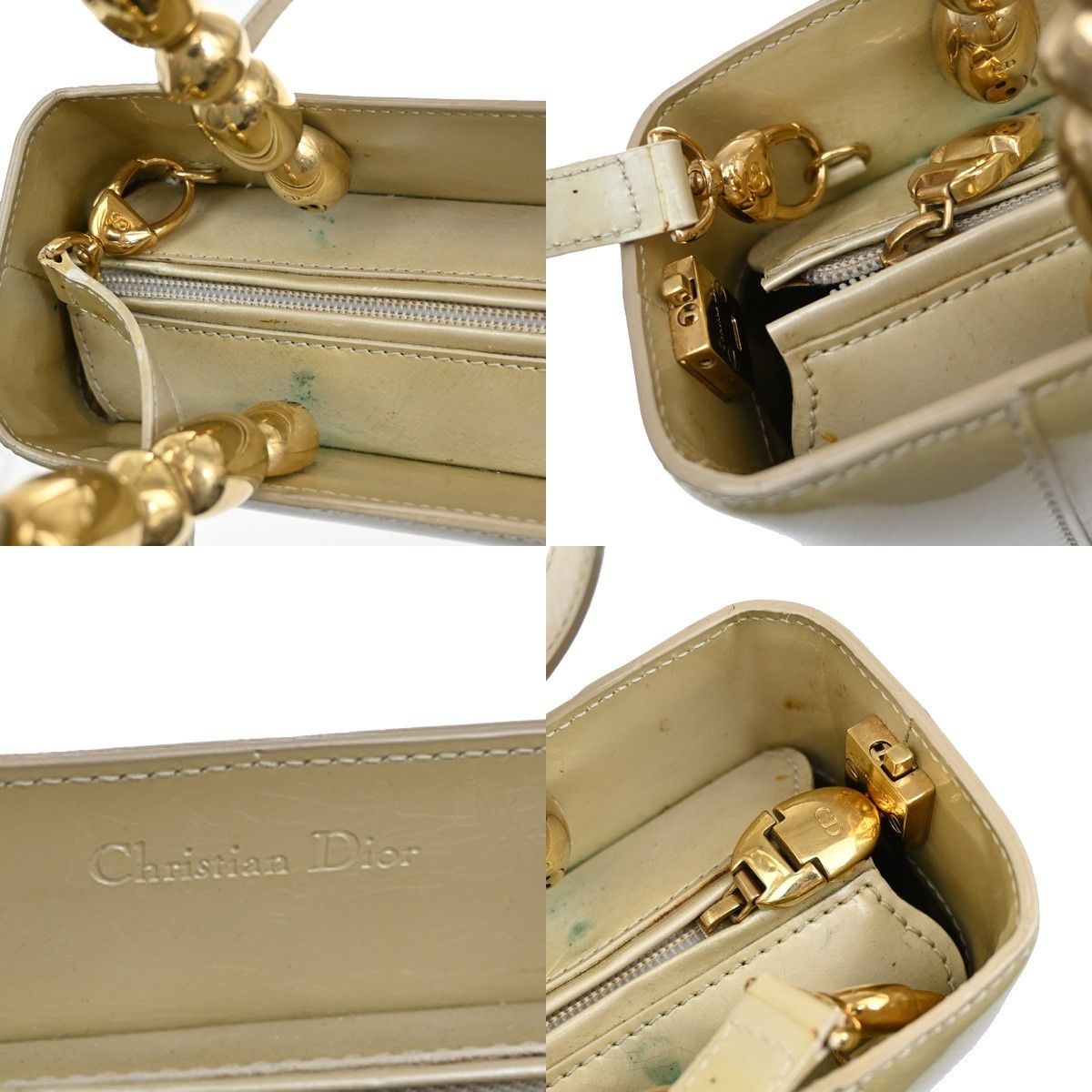 Dior Christian Dior Malice handbag Patent leather Size ONE SIZE - 11 Thumbnail