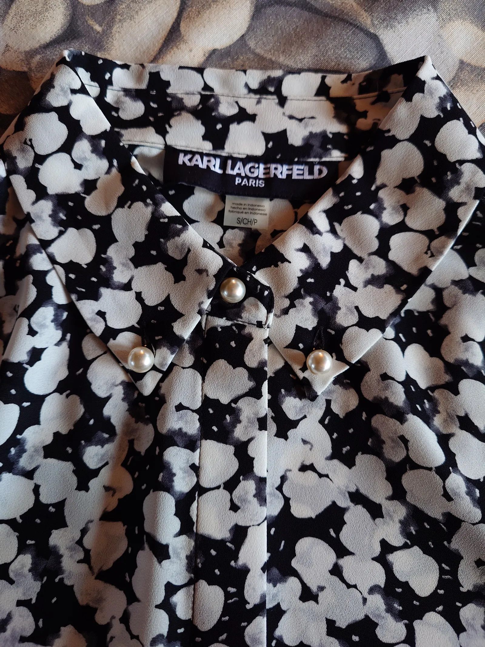 Karl Lagerfeld Karl Lagerfeld Blouse Size S / US 4 / IT 40 - 3 Thumbnail