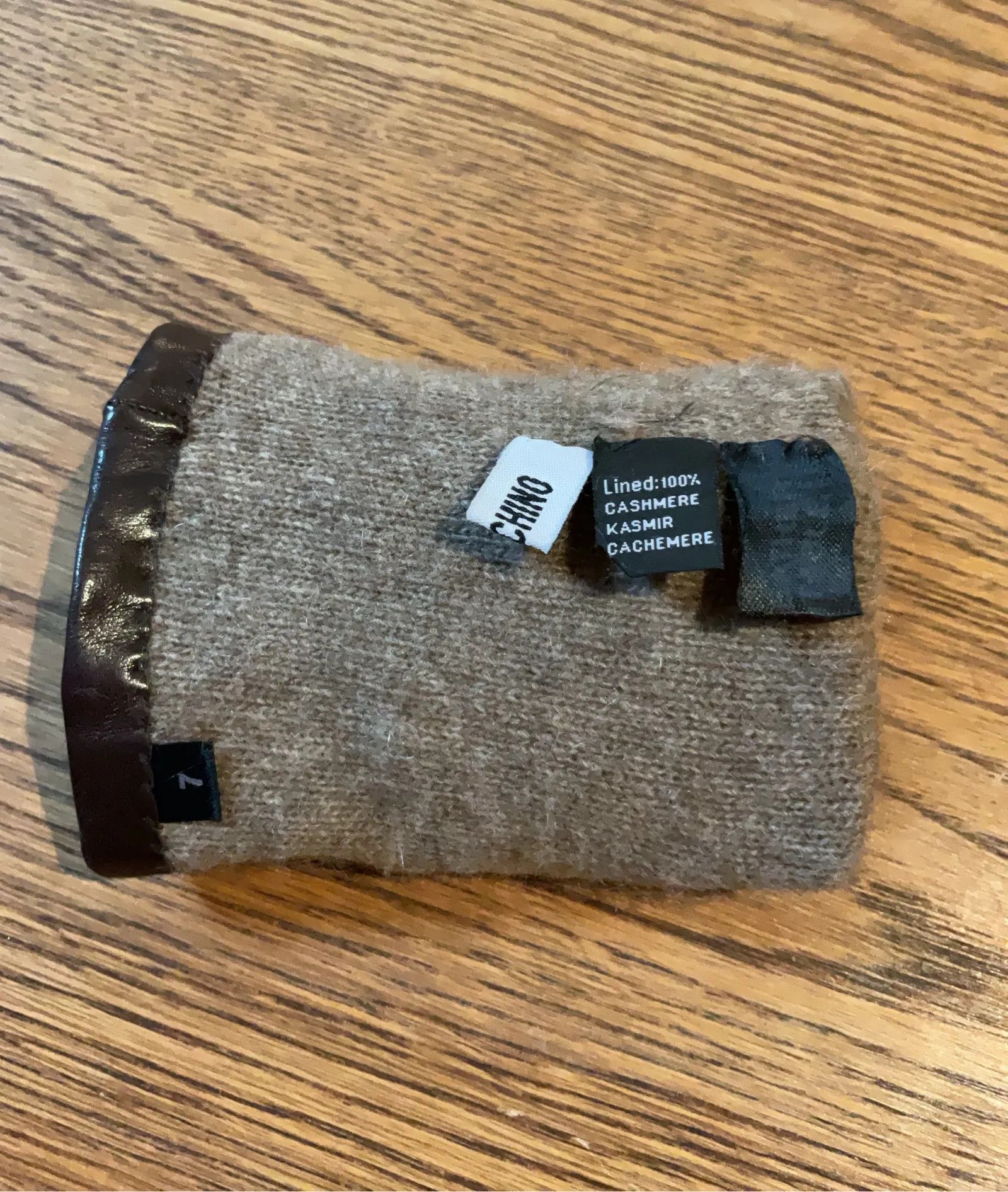 Moschino Moschino Gloves Size ONE SIZE - 2 Thumbnail