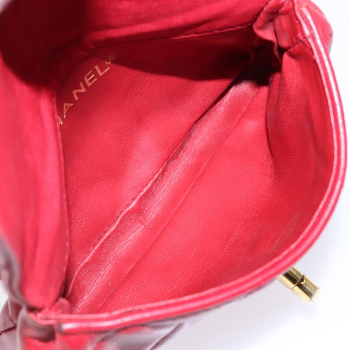 Chanel Chanel Vintage CC Flap Waist Bag Quilted Leather Size ONE SIZE - 5 Thumbnail