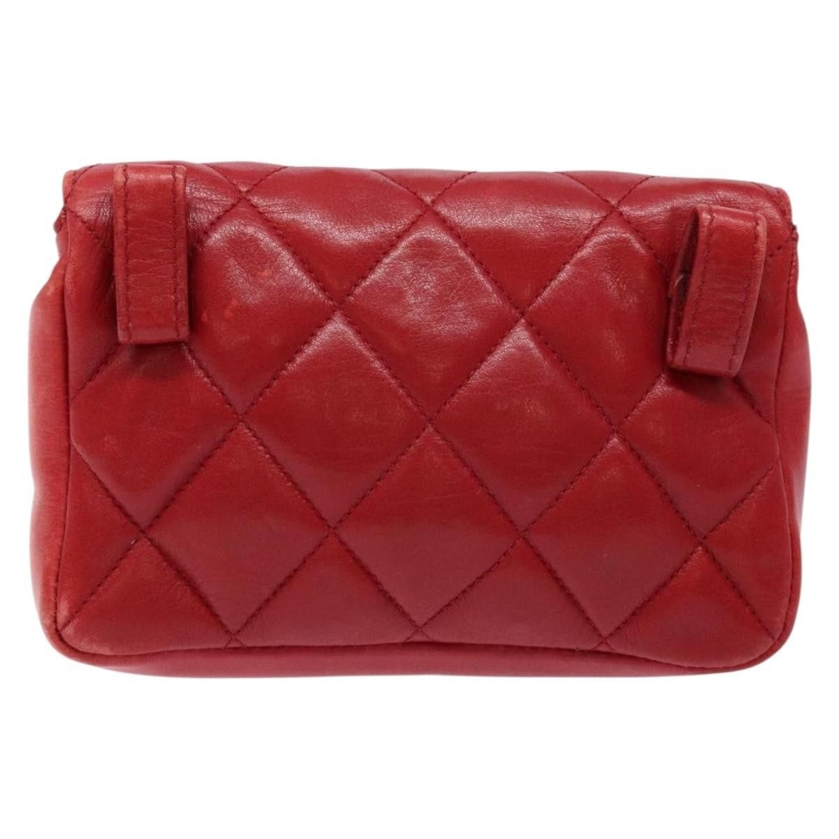 Chanel Chanel Vintage CC Flap Waist Bag Quilted Leather Size ONE SIZE - 2 Thumbnail