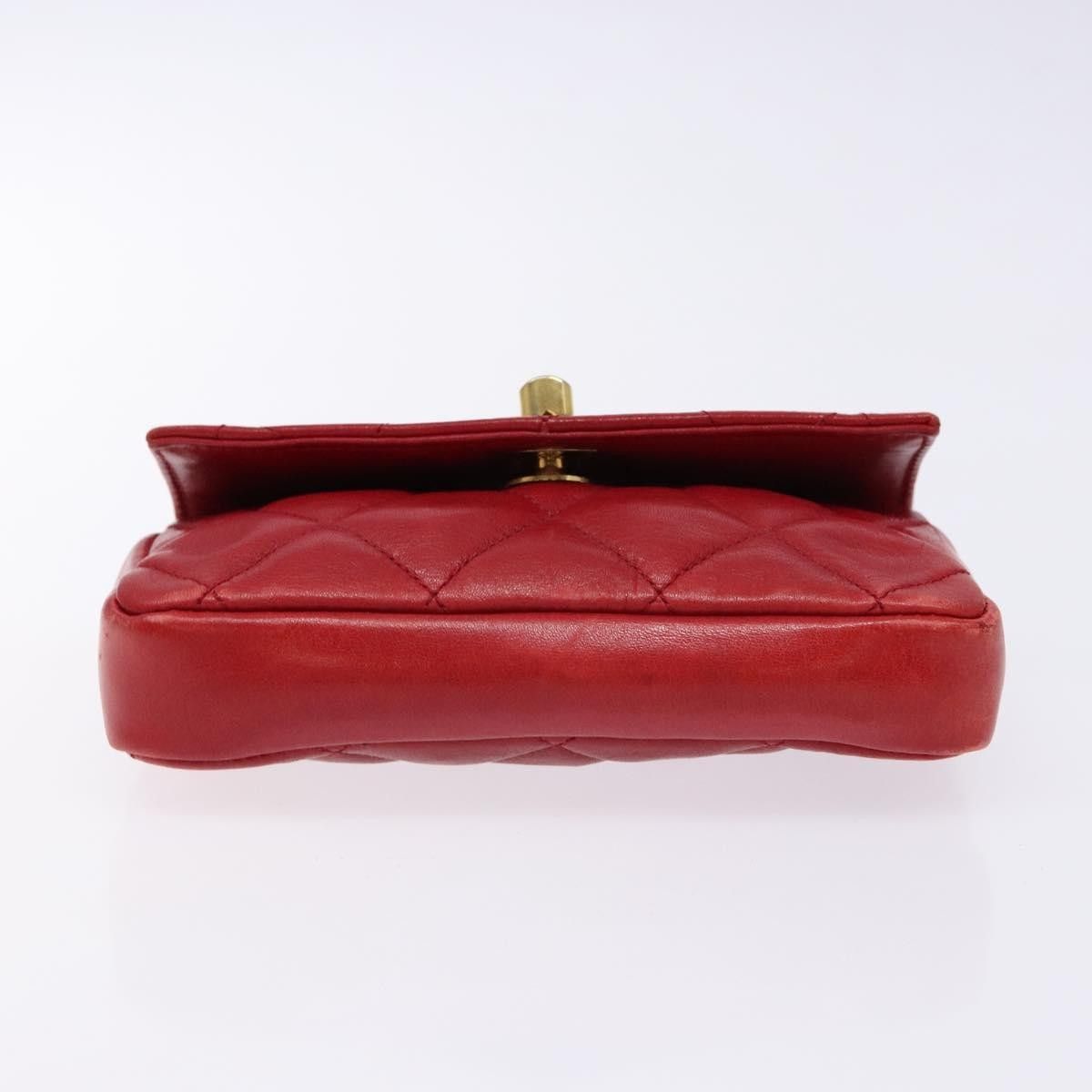 Chanel Chanel Vintage CC Flap Waist Bag Quilted Leather Size ONE SIZE - 15 Thumbnail