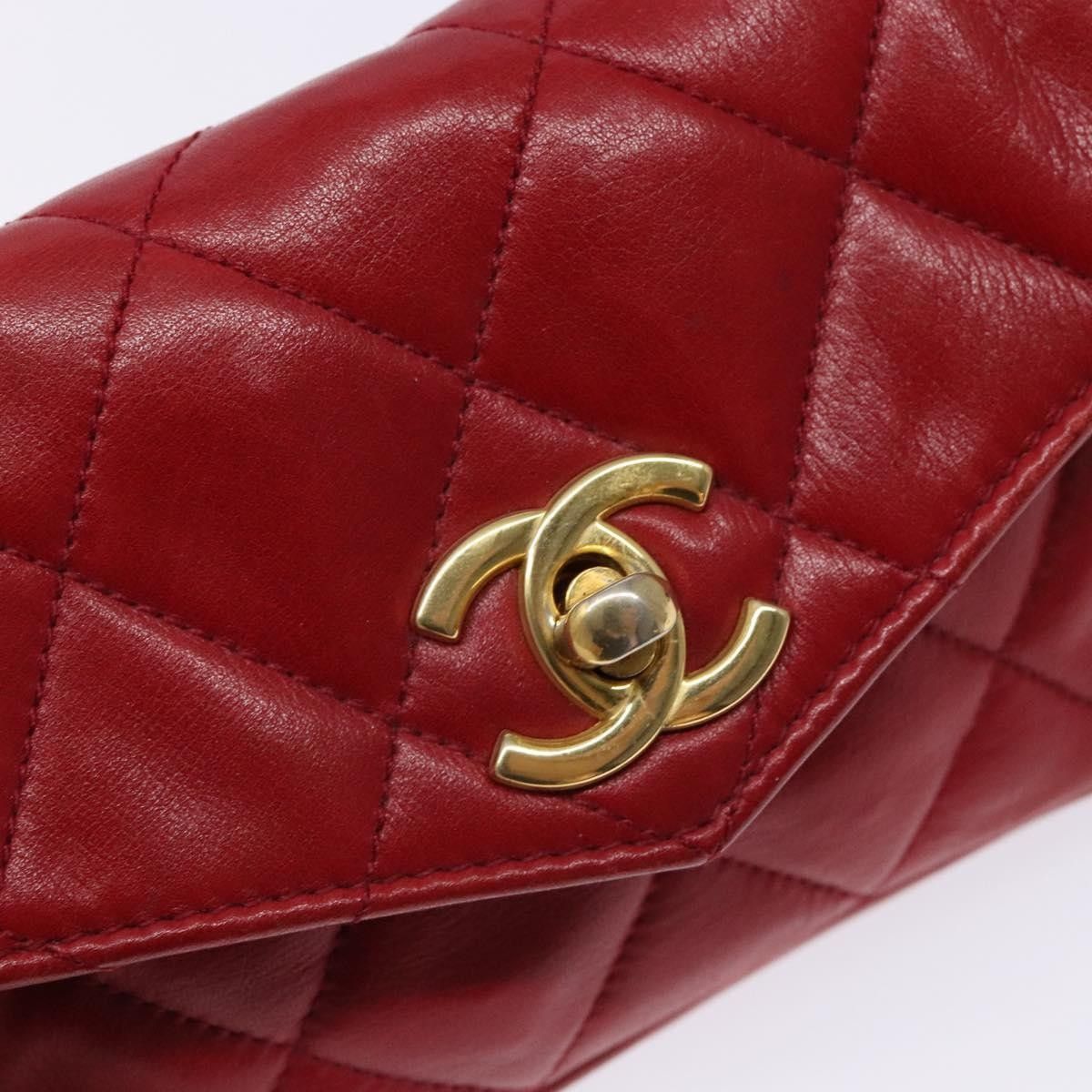 Chanel Chanel Vintage CC Flap Waist Bag Quilted Leather Size ONE SIZE - 12 Thumbnail