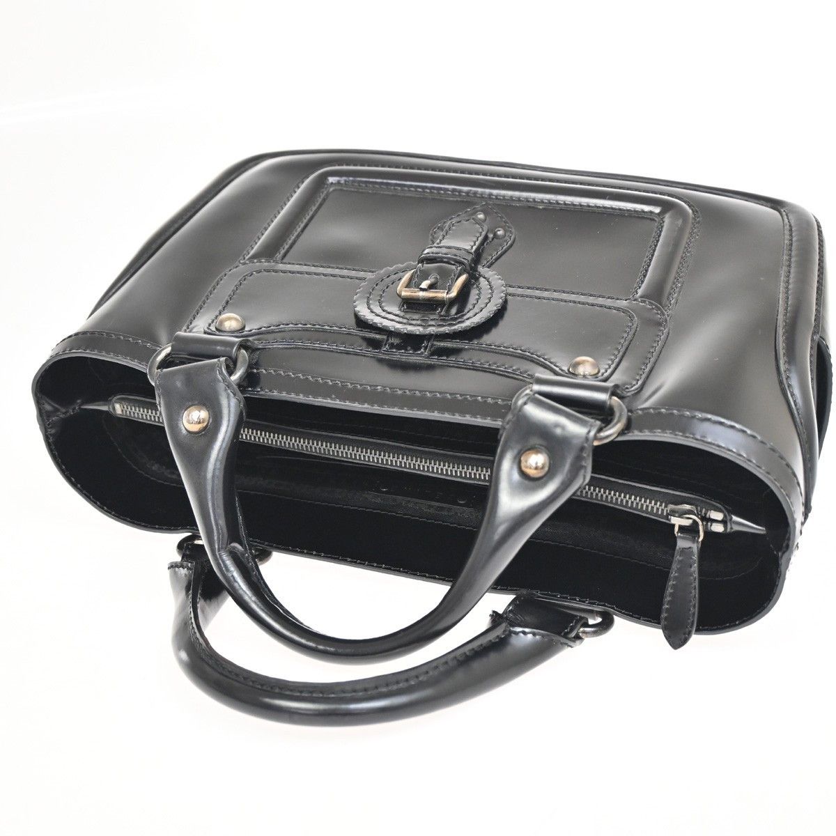 Celine Celine Boogie Satchel Leather Size ONE SIZE - 11 Thumbnail