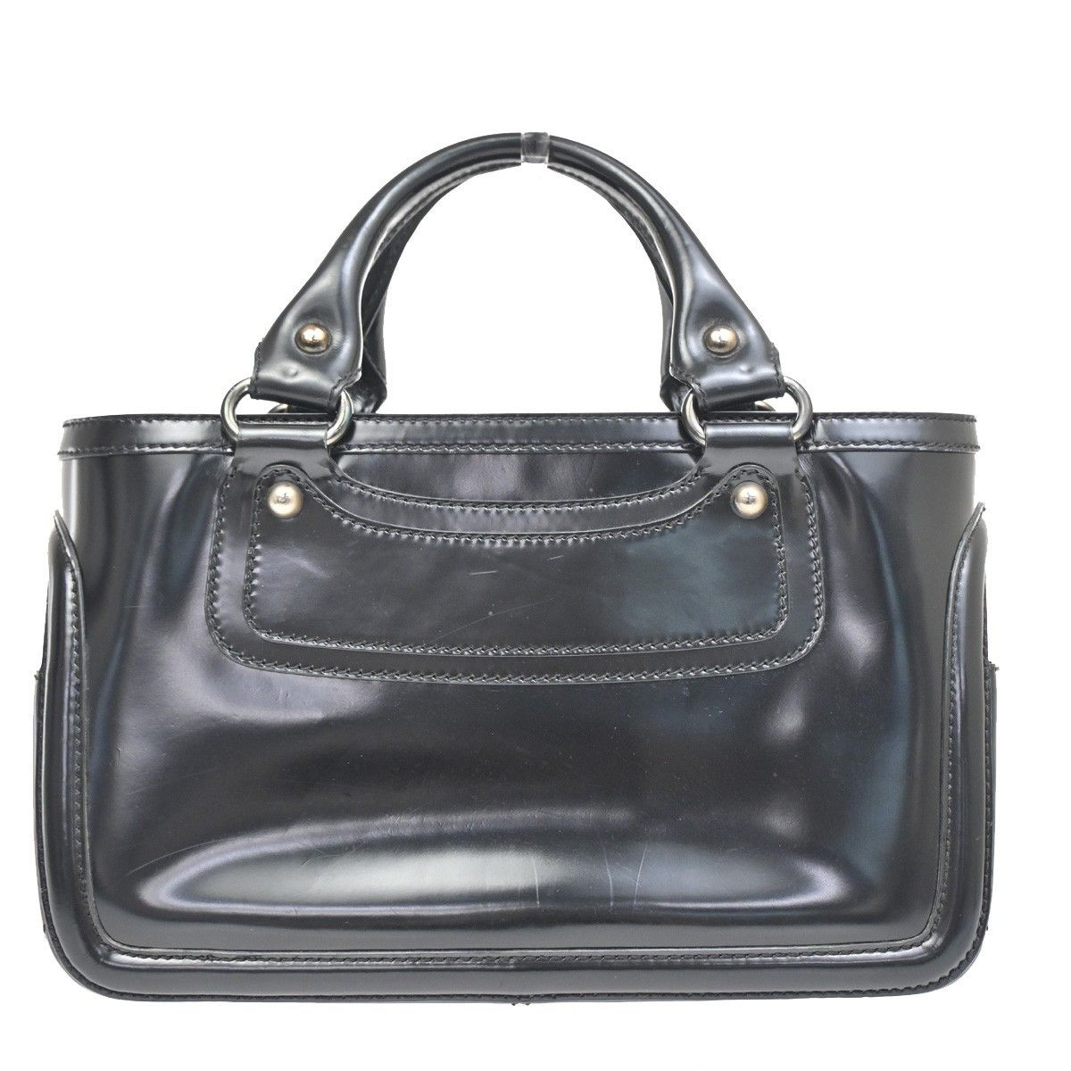 Celine Celine Boogie Satchel Leather Size ONE SIZE - 2 Thumbnail