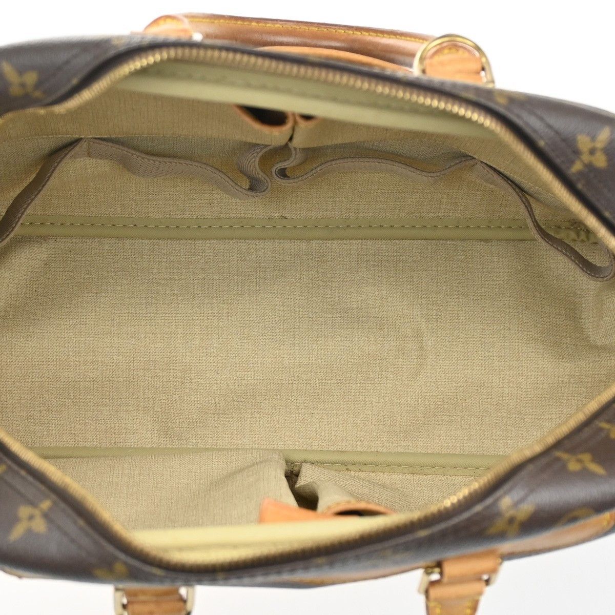 Louis Vuitton Louis Vuitton Deauville Handbag Monogram Canvas Size ONE SIZE - 16 Thumbnail